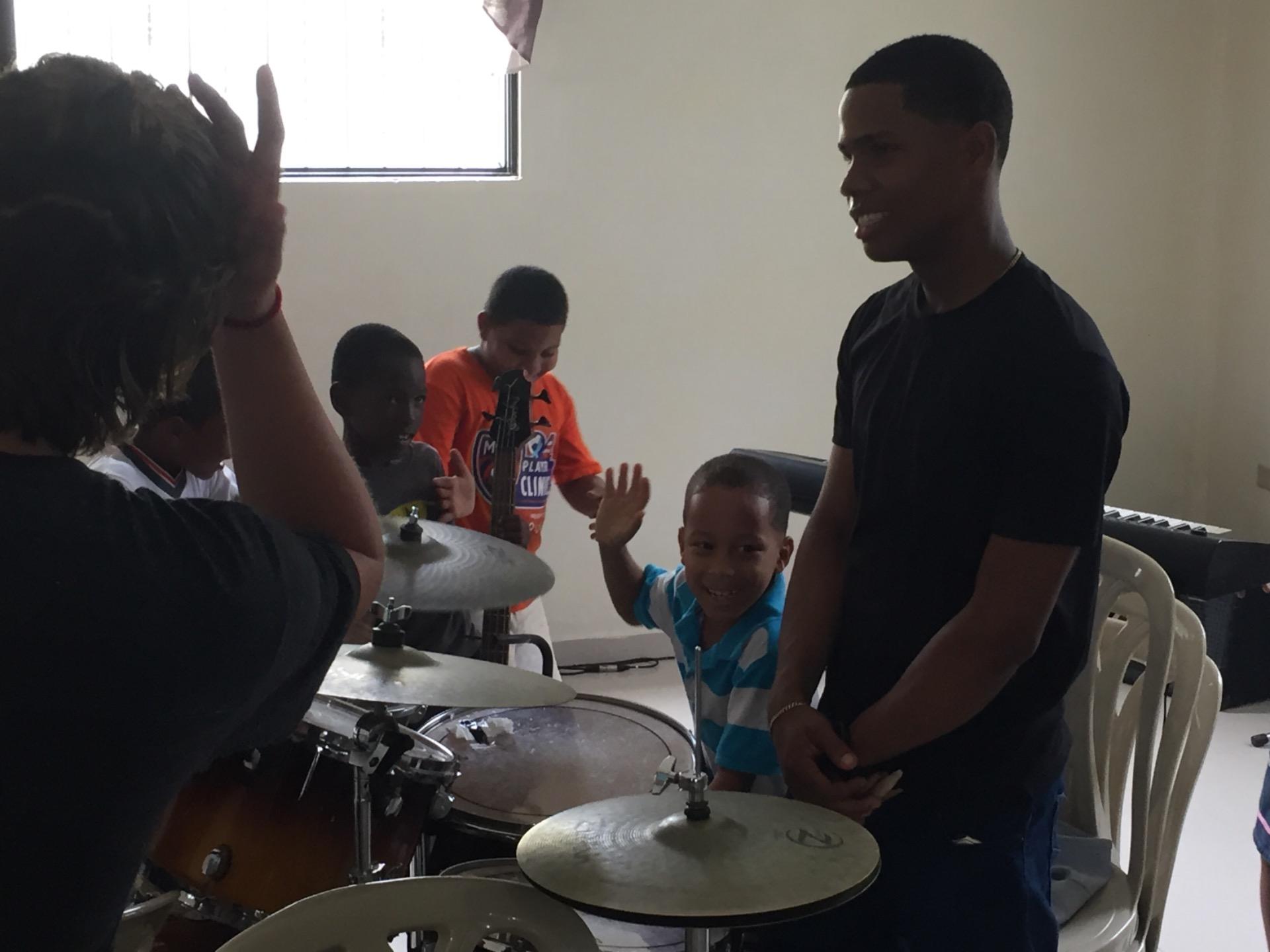 Drum Lessons - Trinity Church, Redlands Ca In The Dominican Republic - June 9, 2018 | Ppm