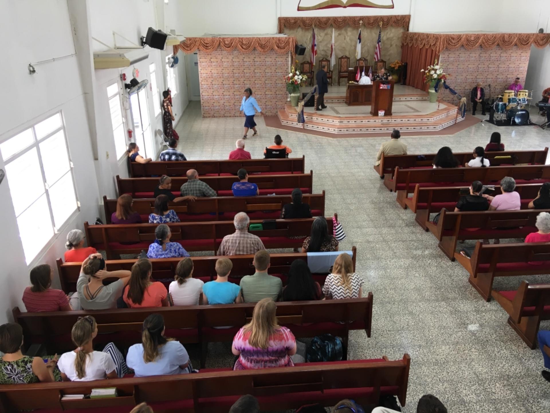 Sunday Service at Iglesia Cristiana Juan 3:16 - Grace Lutheran Youth in  Puerto Rico - June 23, 2018 | PPM