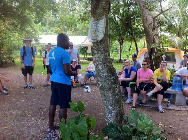 Group Meeting in Eden Haiti