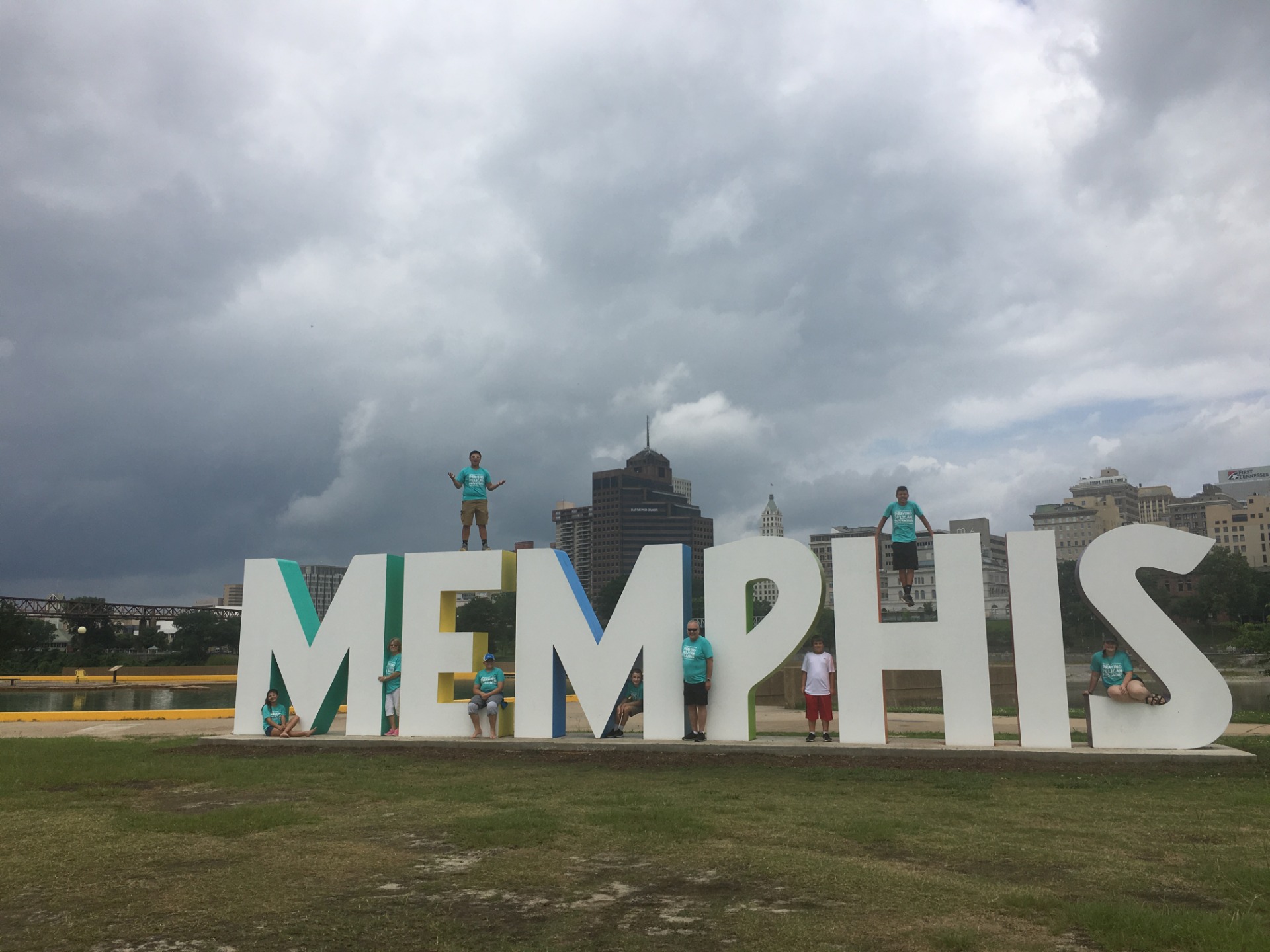 Praying over Memphis