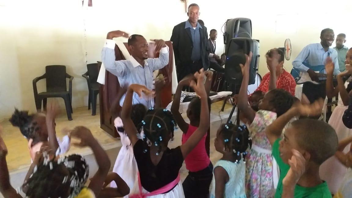 Haitian Church Service