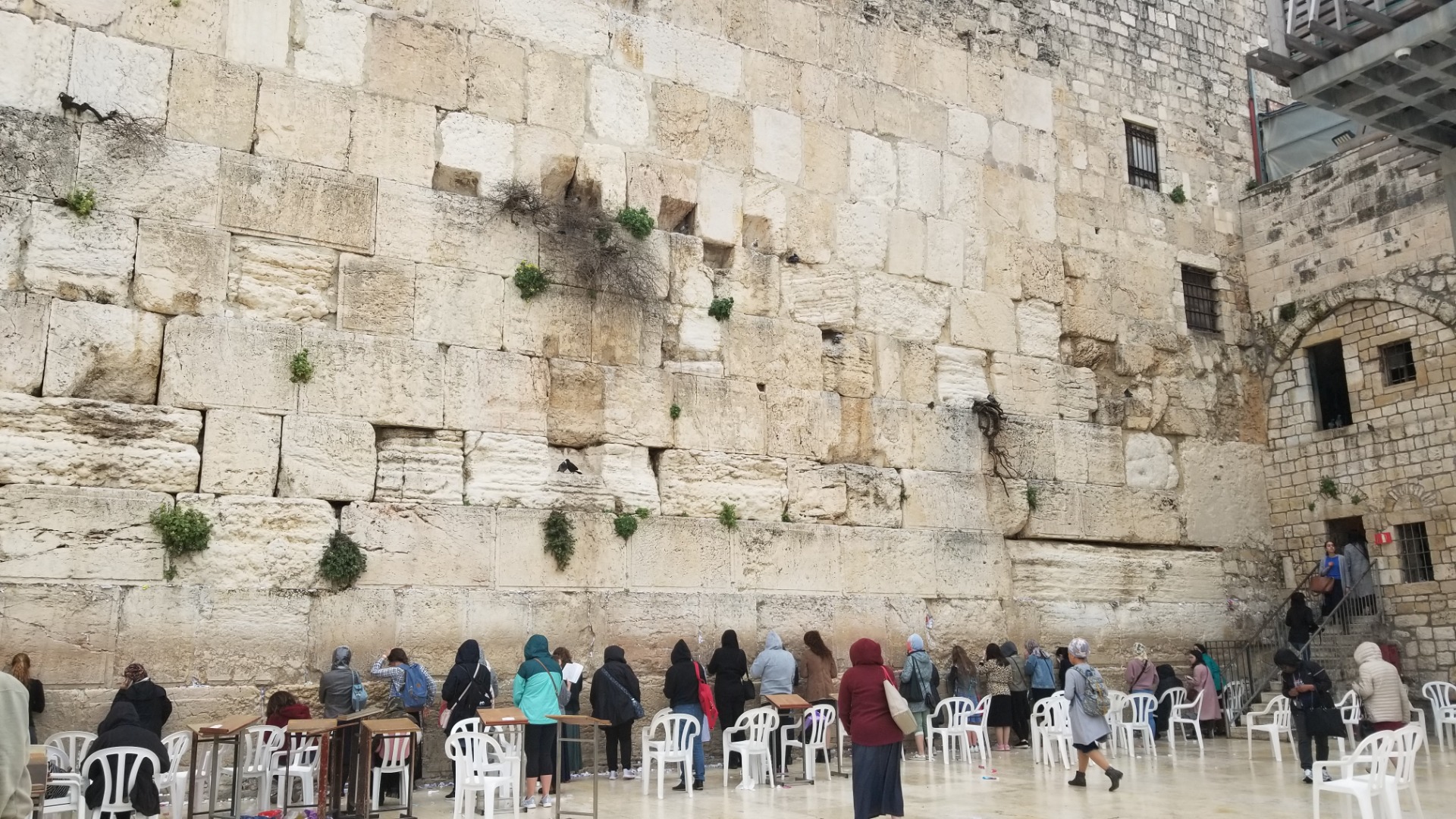 The Upper Room and Wailing Wall