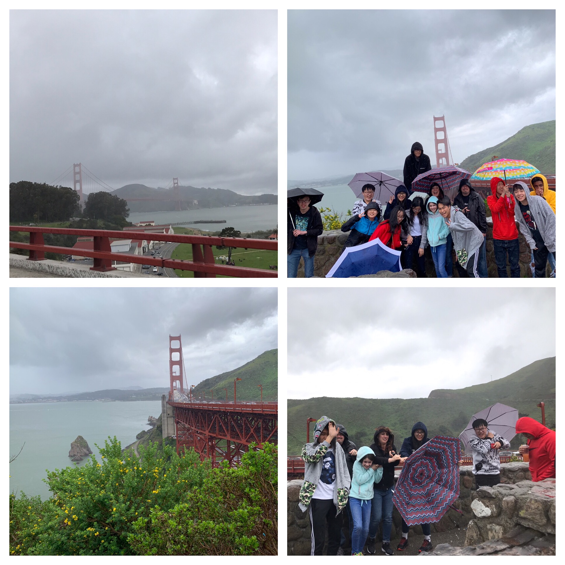 We make it to the Golden Gate Bridge!