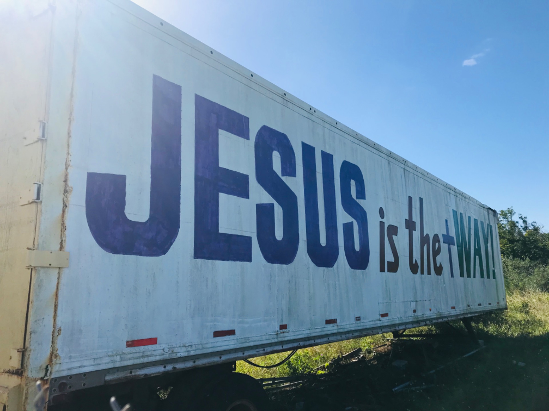 Jesus showed the way. 