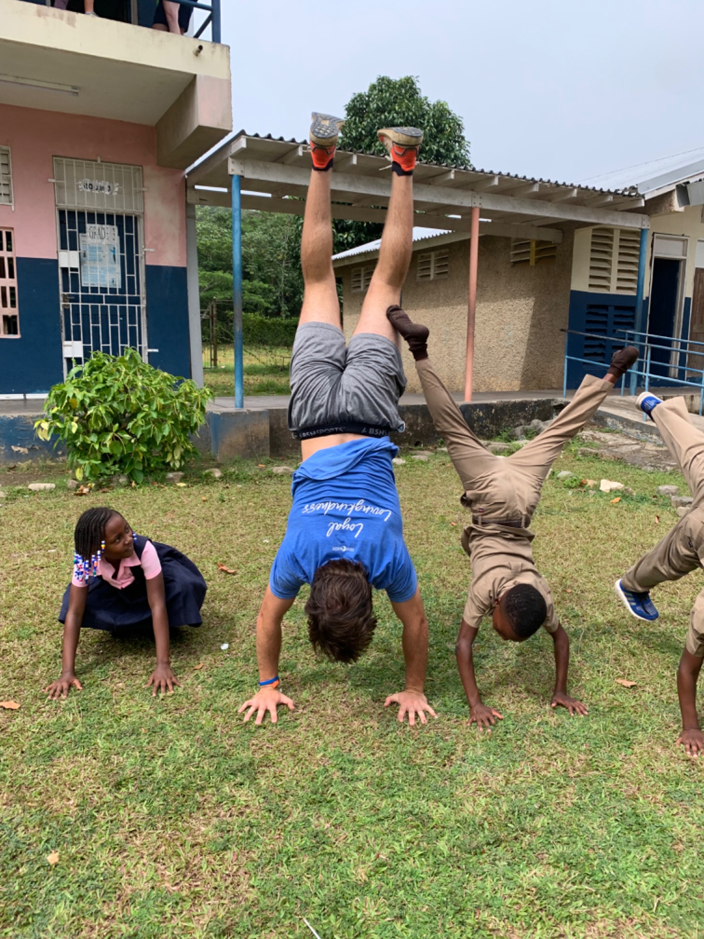Handstands with the Kids