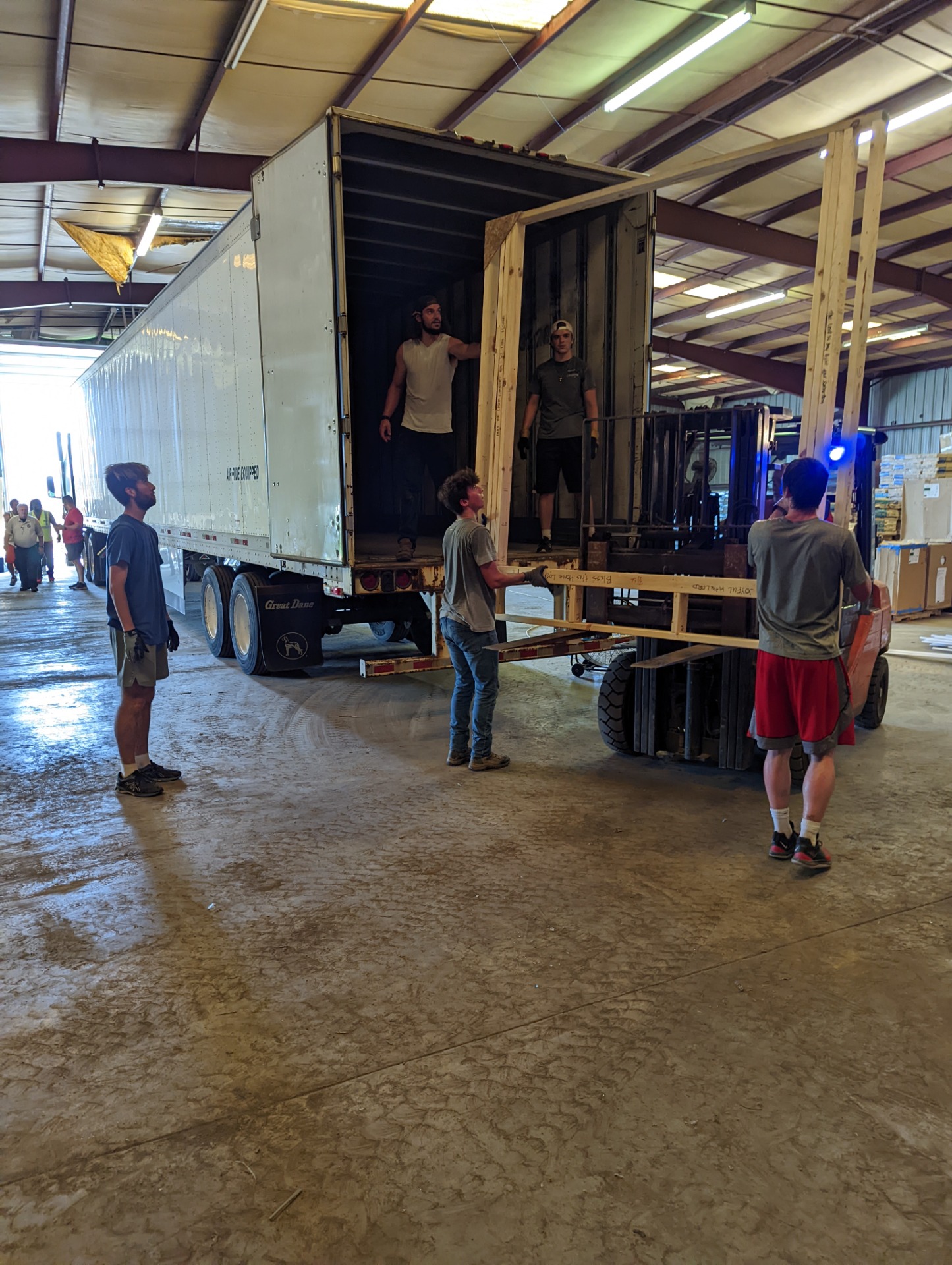 Heavy Lifting at a Warehouse