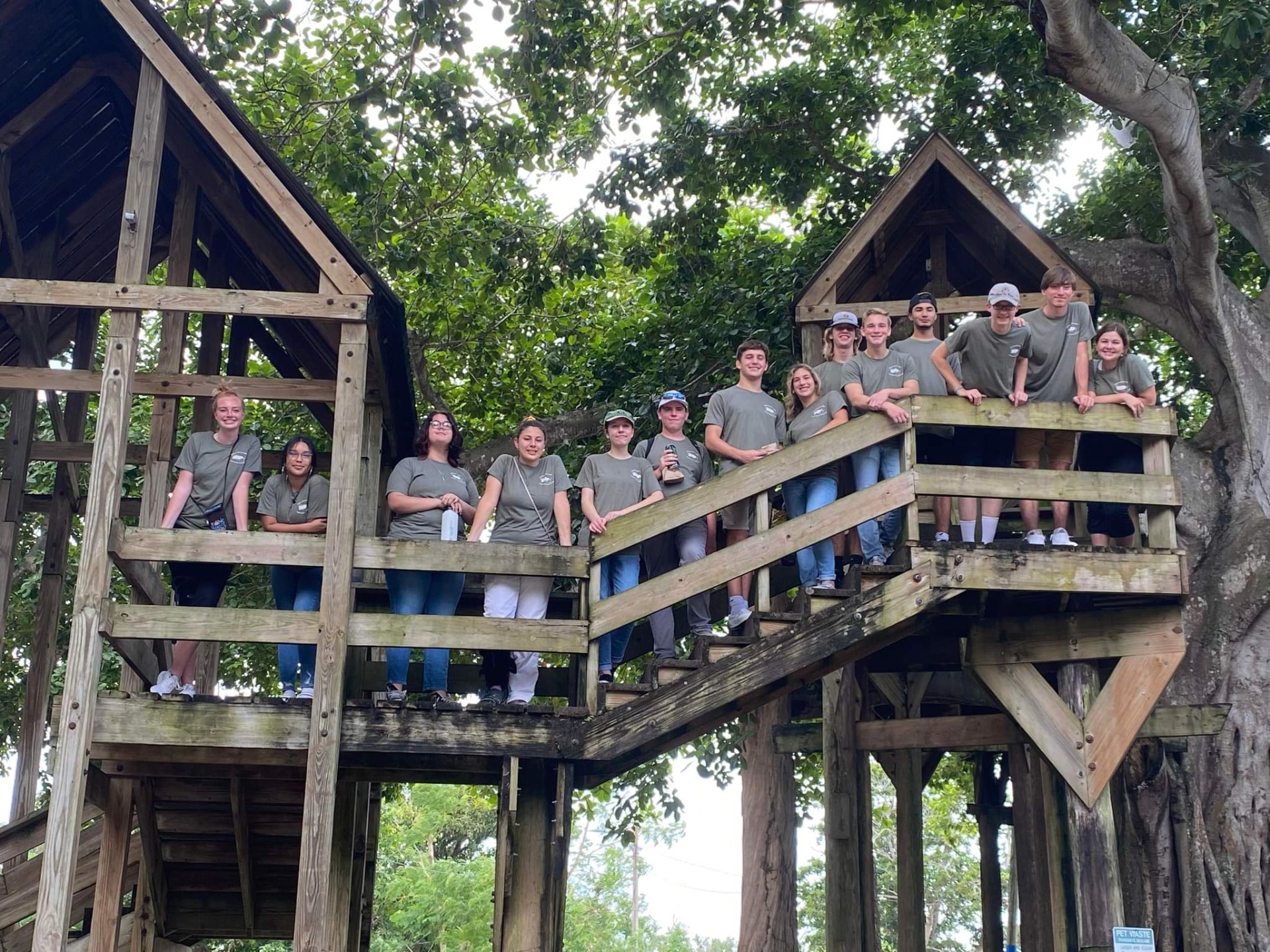 Lunch at the Treehouse!