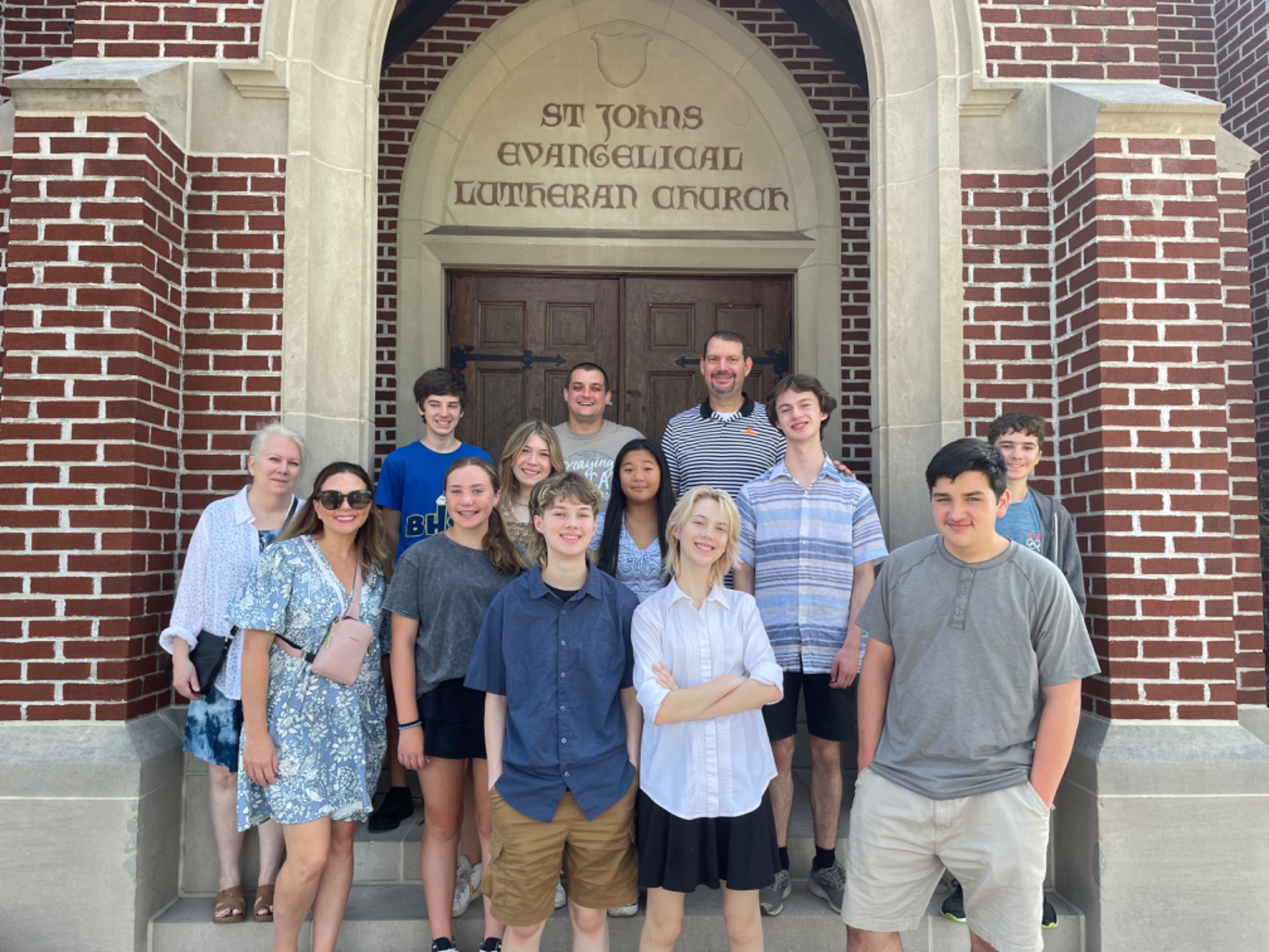 Brenthaven Church Youth Group - Sunday Worship at St. Johns 