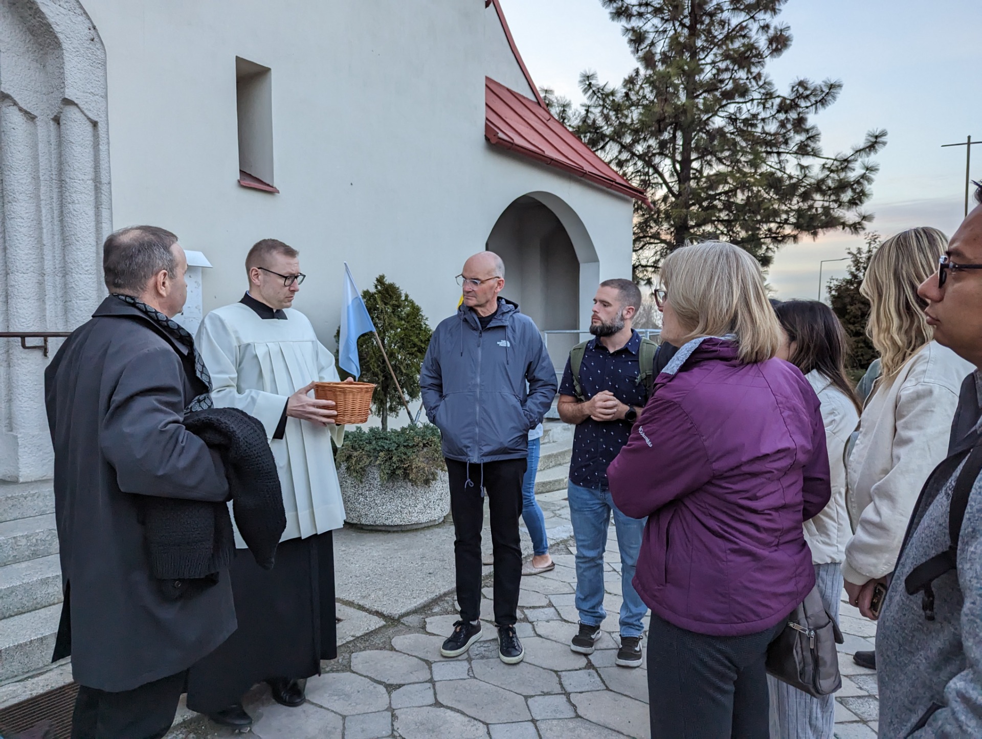 Meeting Father Dariusz 