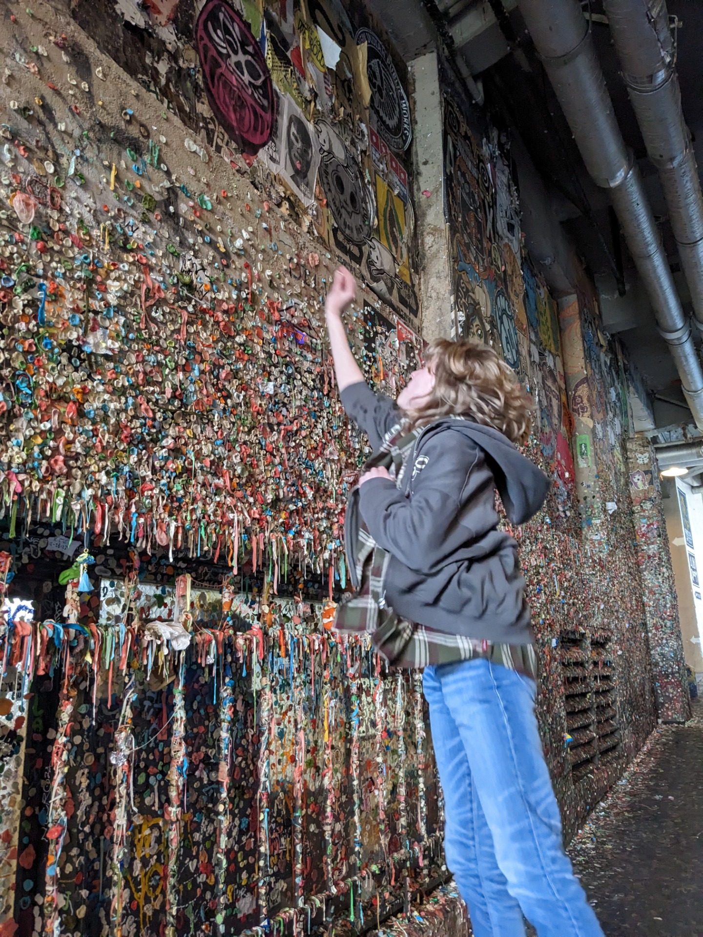 Seattle's Famous Gum Wall