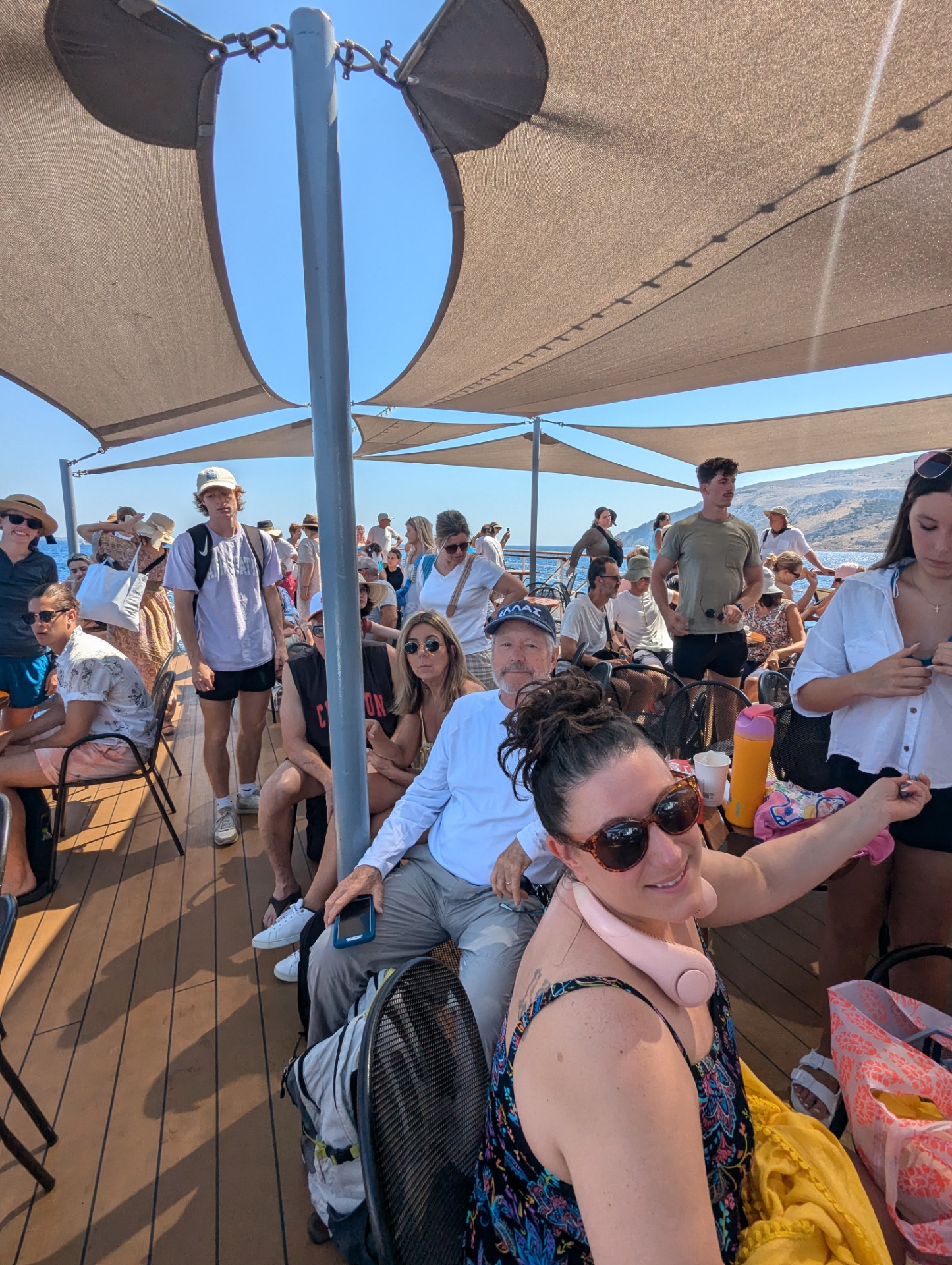 Enjoying the Deck