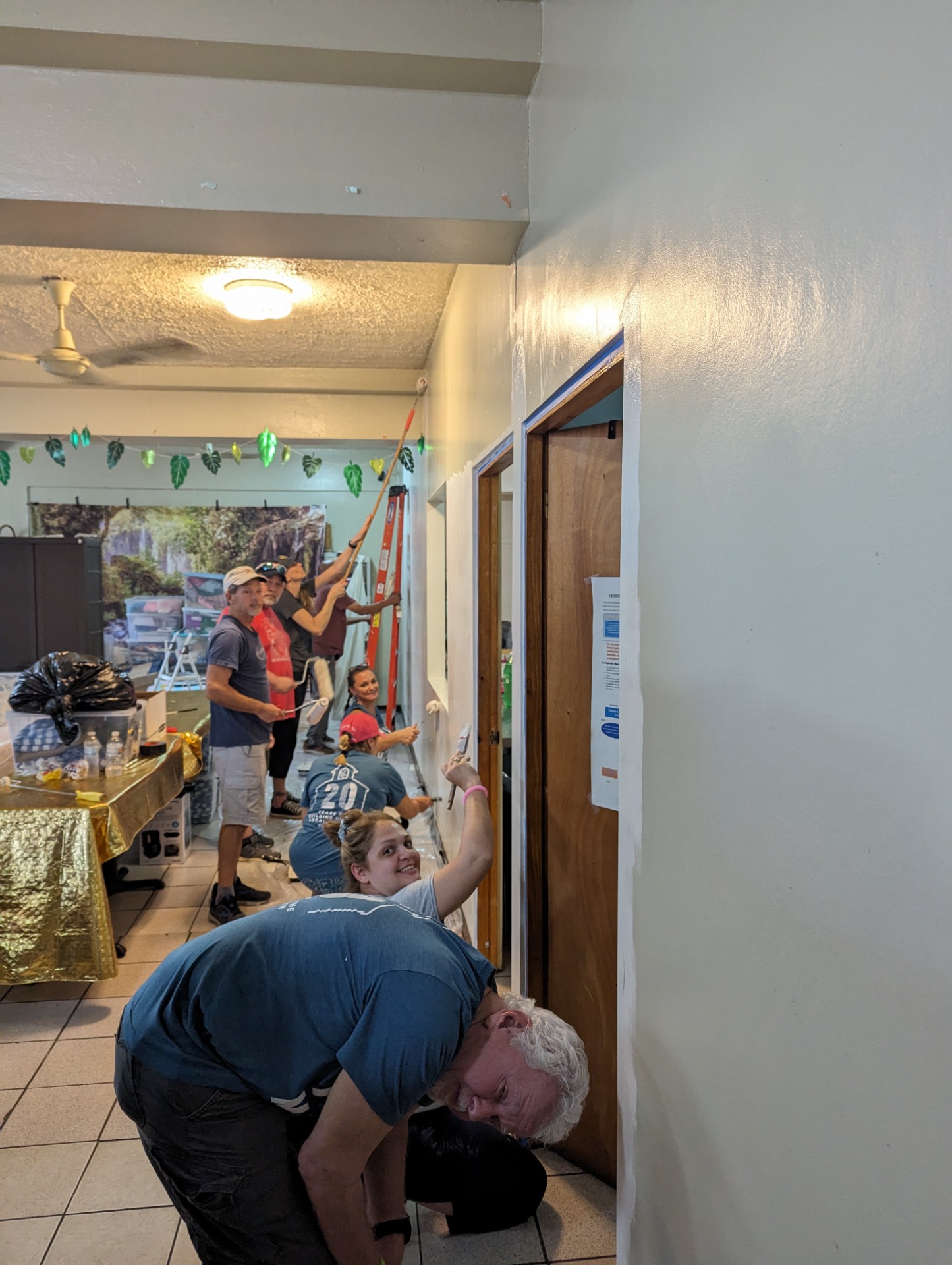 Painting the Dining Room