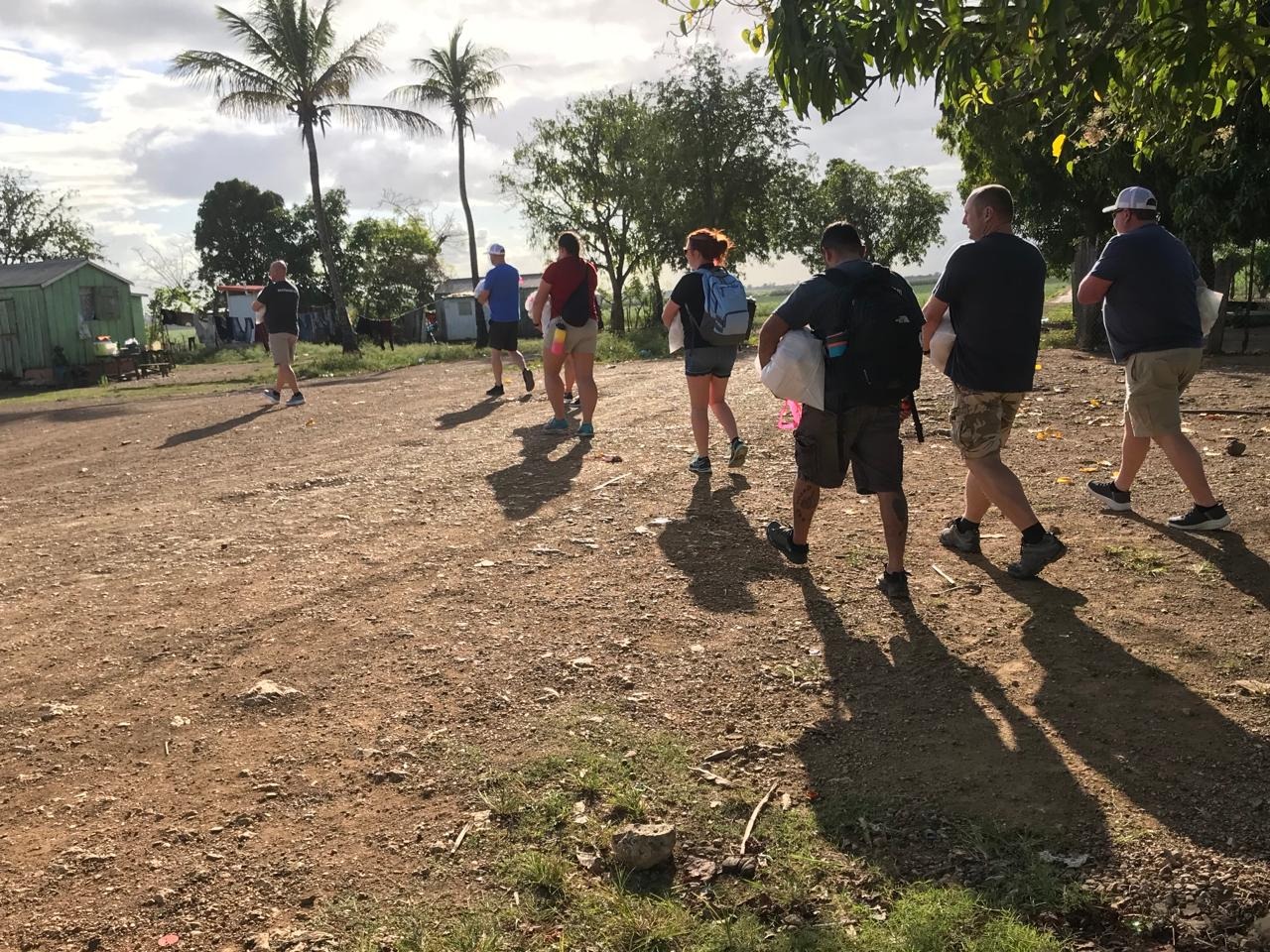 The First Day of Food Distribution