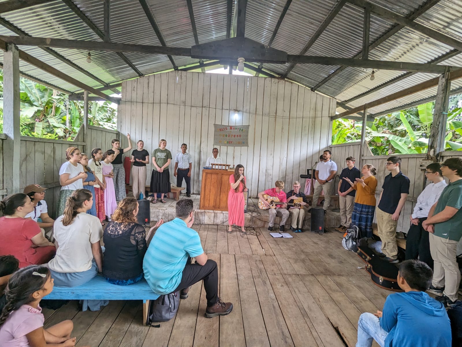 Worship in Huanana Village