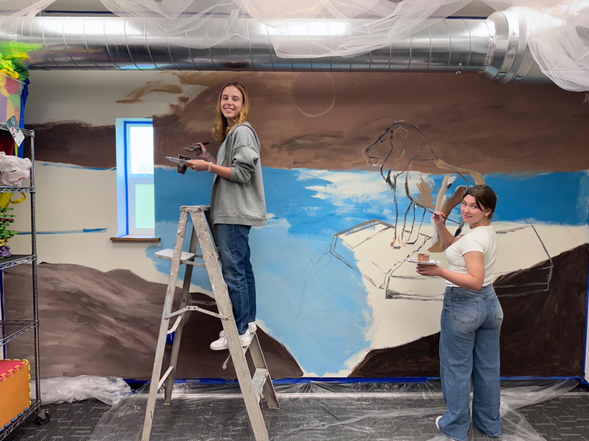 The Murals are Coming Together!