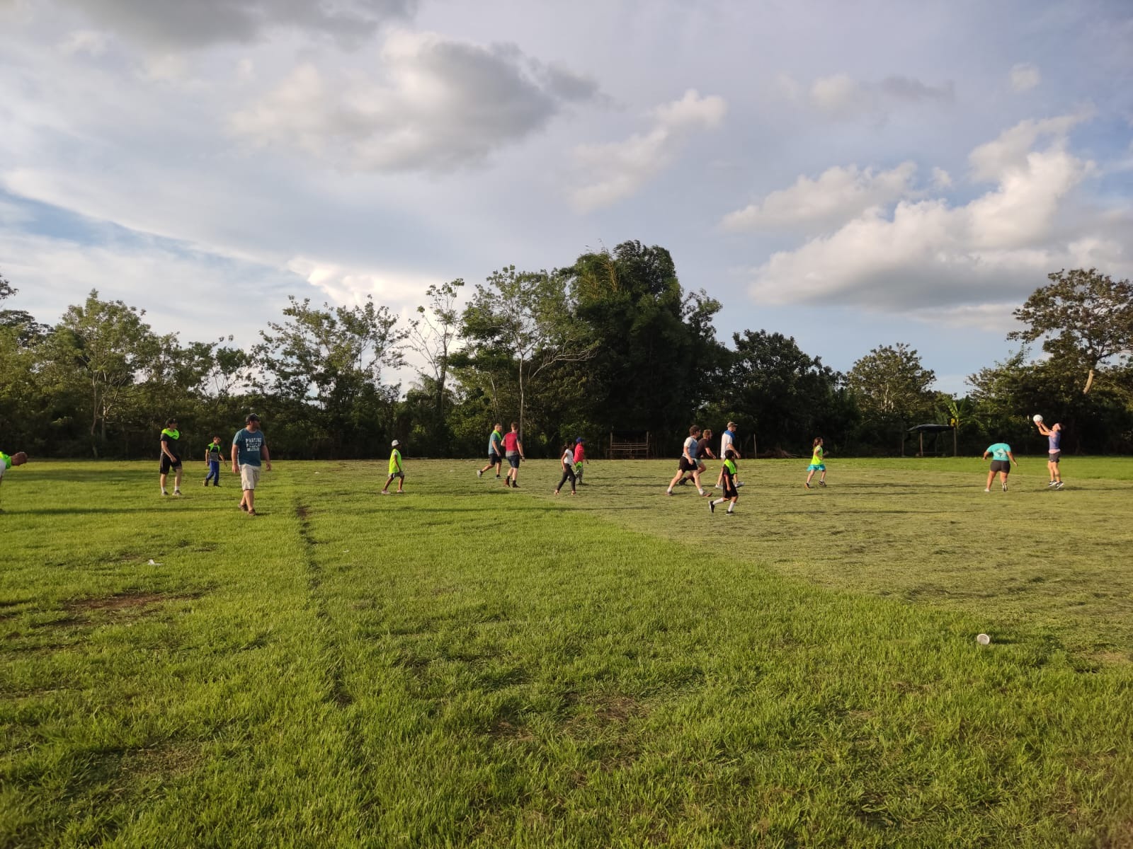 Finishing the day with Futból