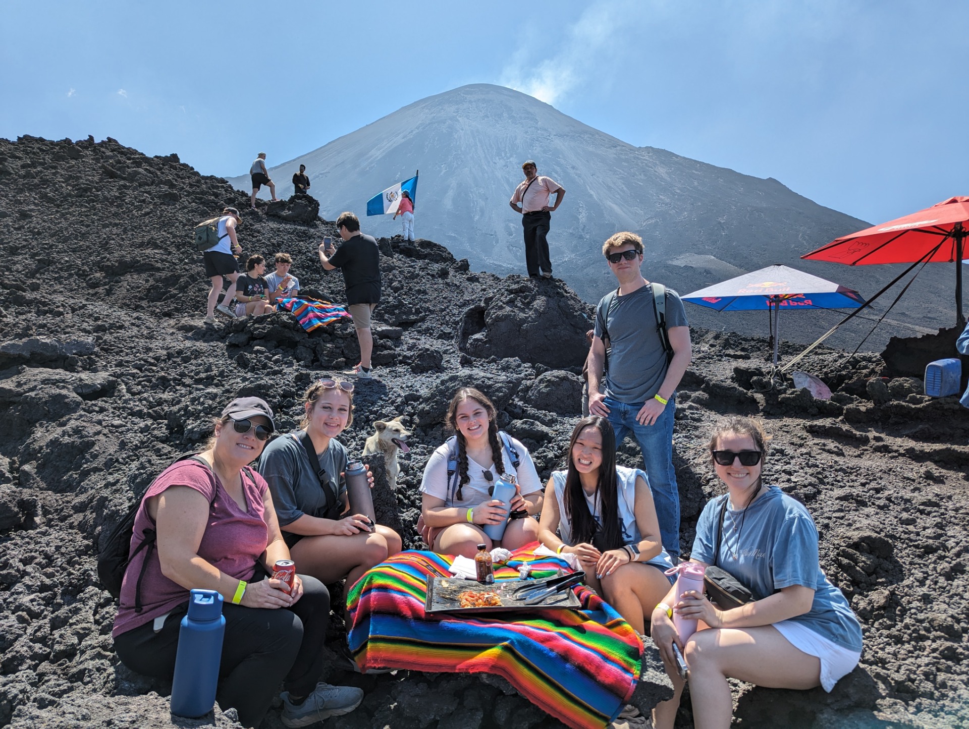 Pizza on a Volcano!