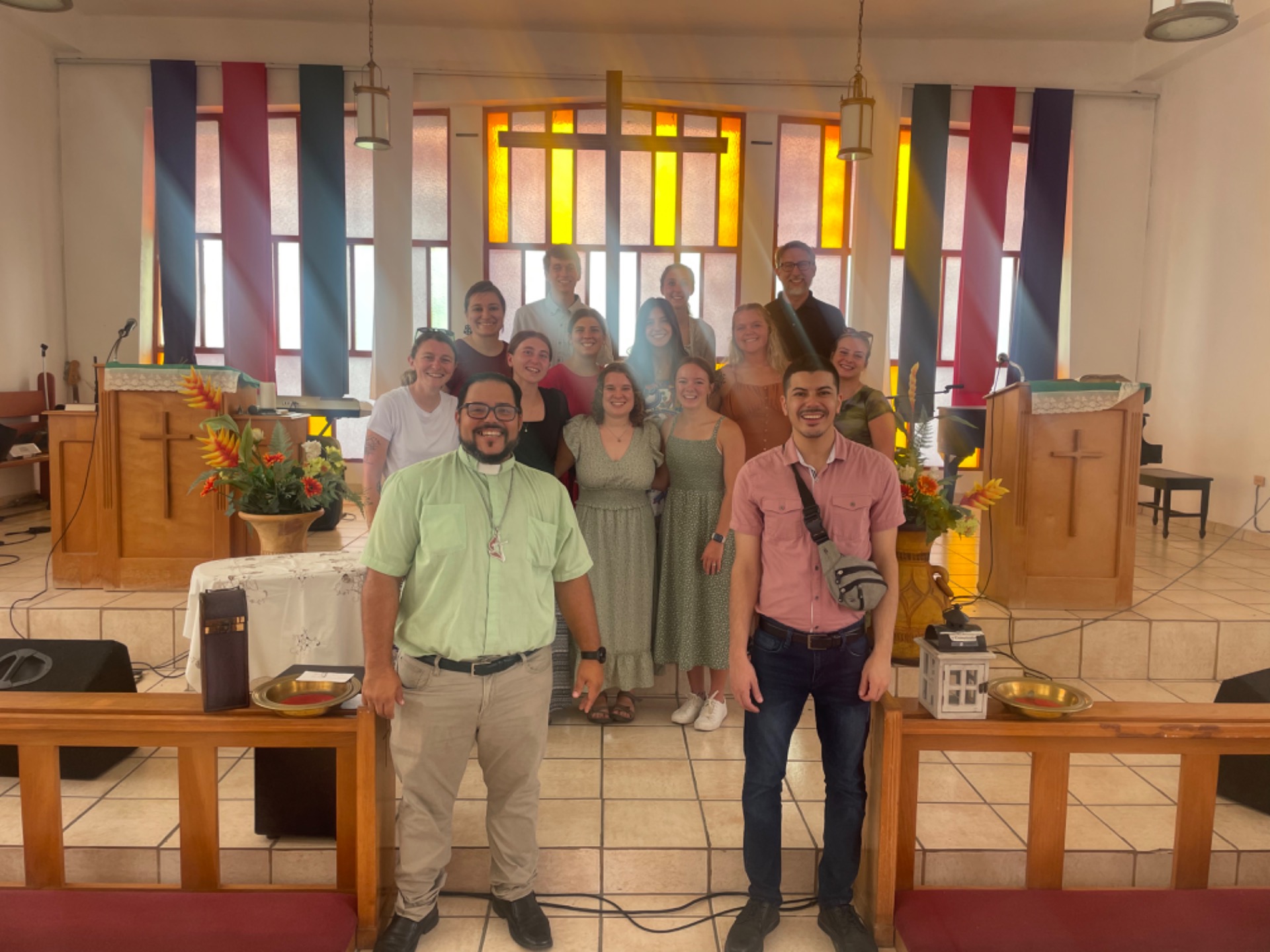 Picture with Pastor