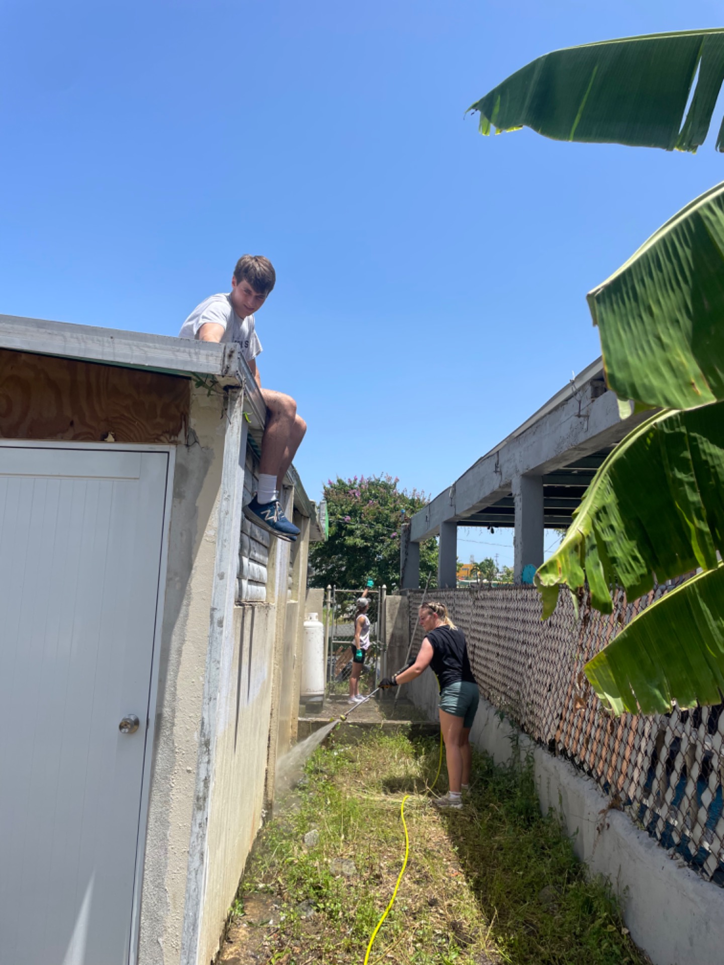 Day #1: Work at Pastoral House 