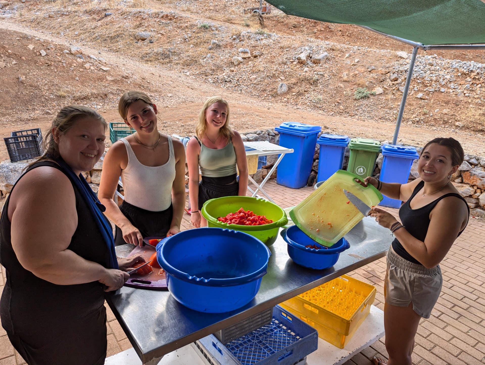 Other Half of Dinner Prep Crew