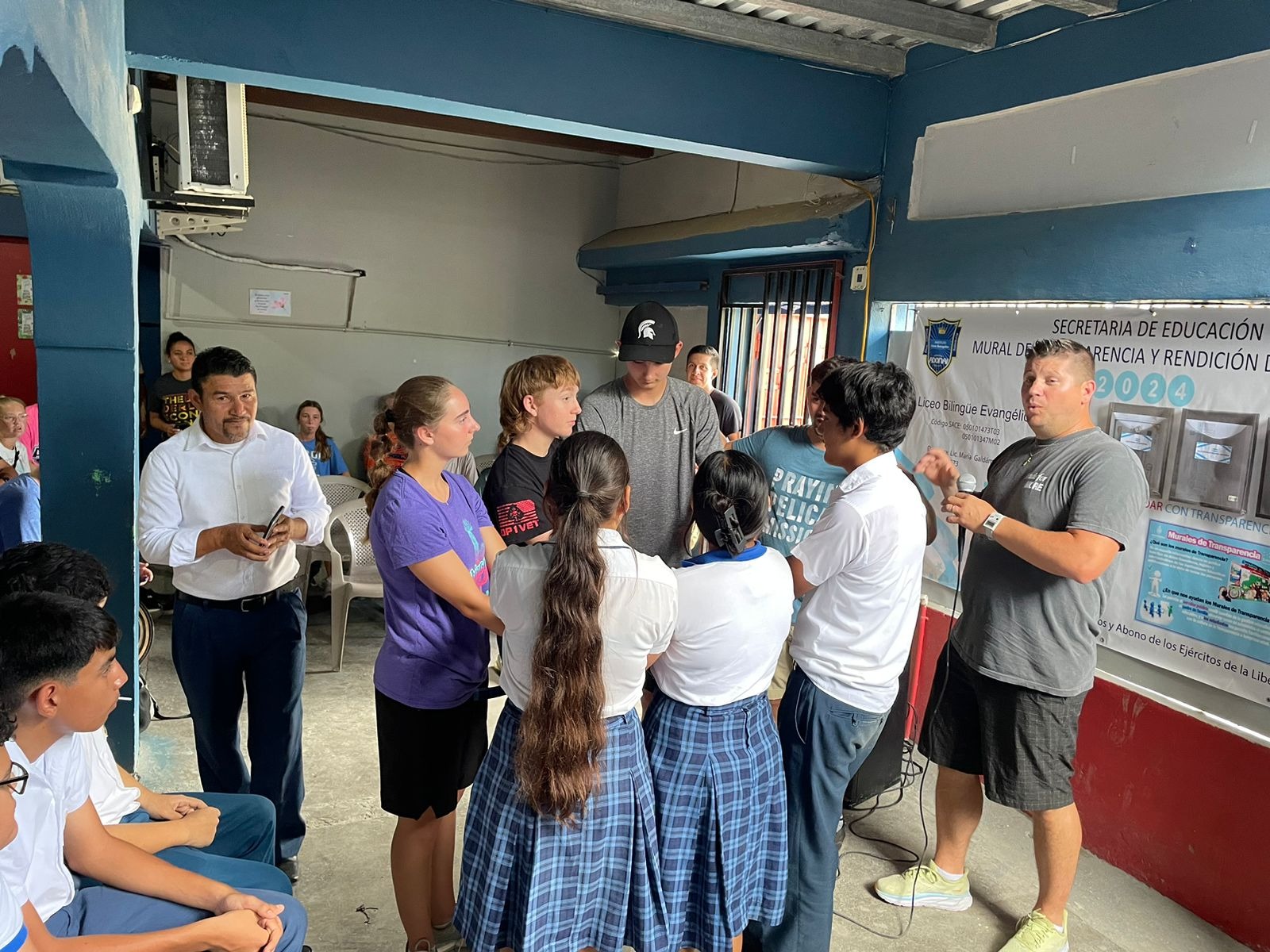 Sharing the Gospel at a School 