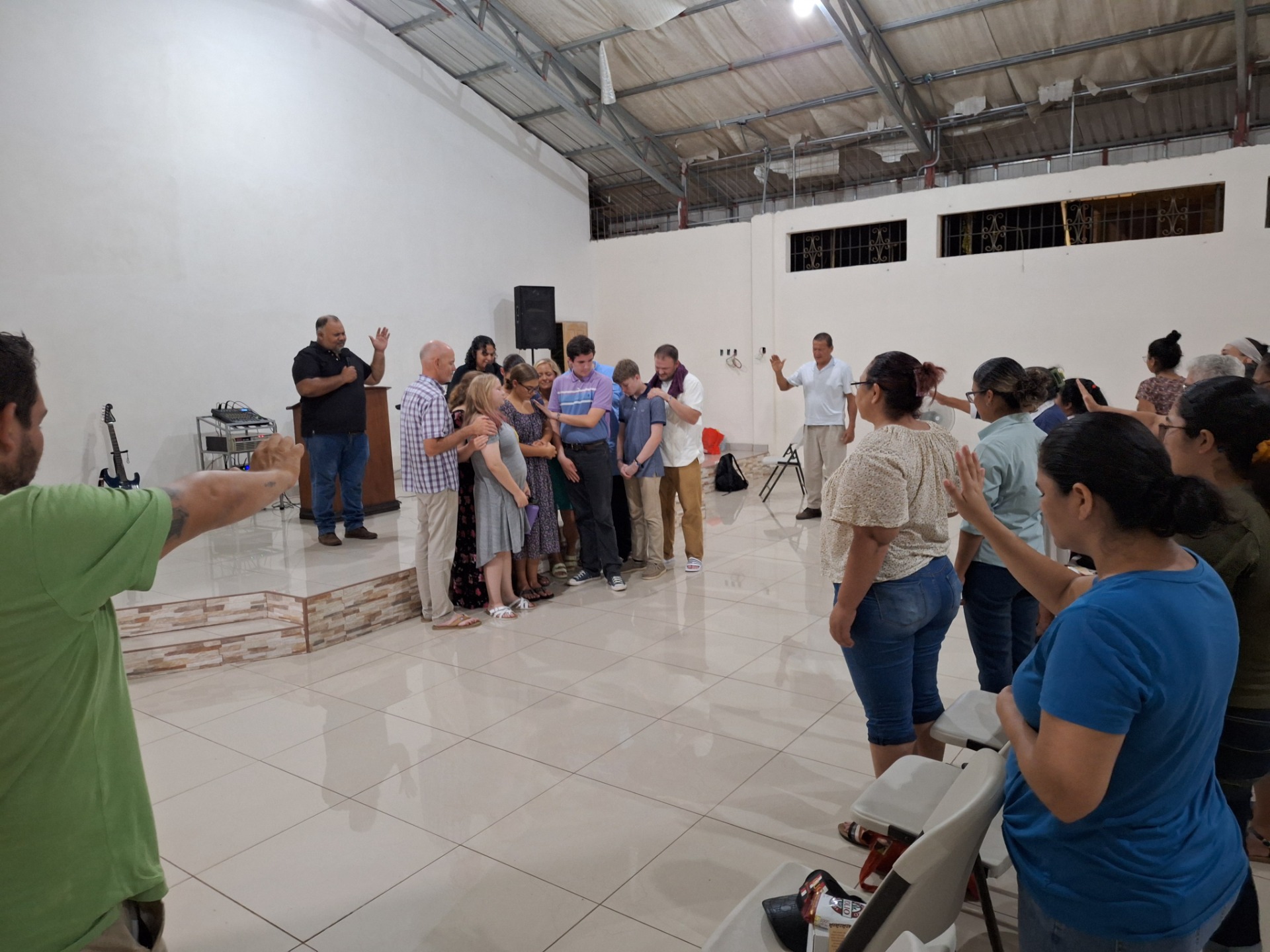 Praying all Together 
