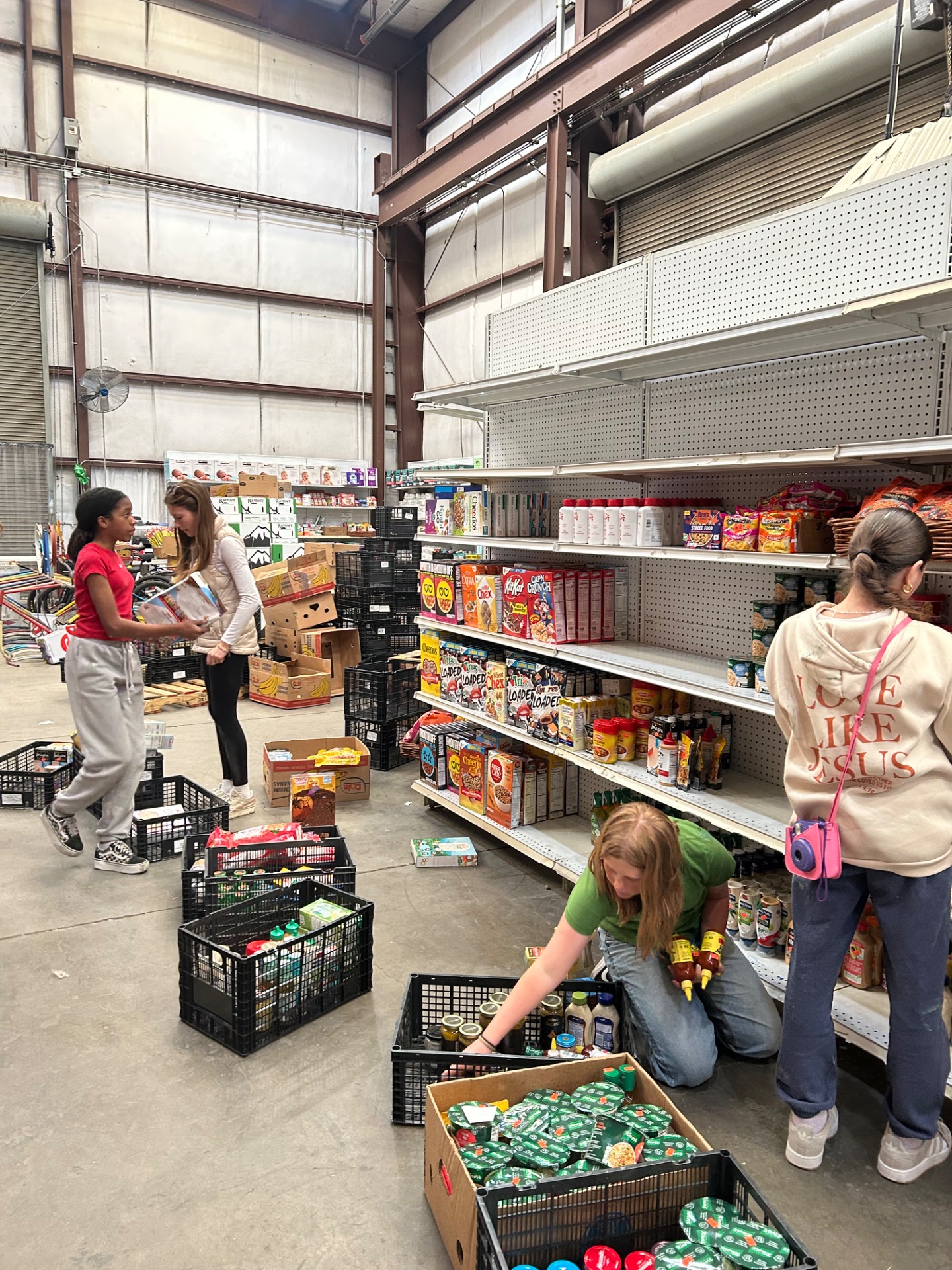Stocking up (group 4)