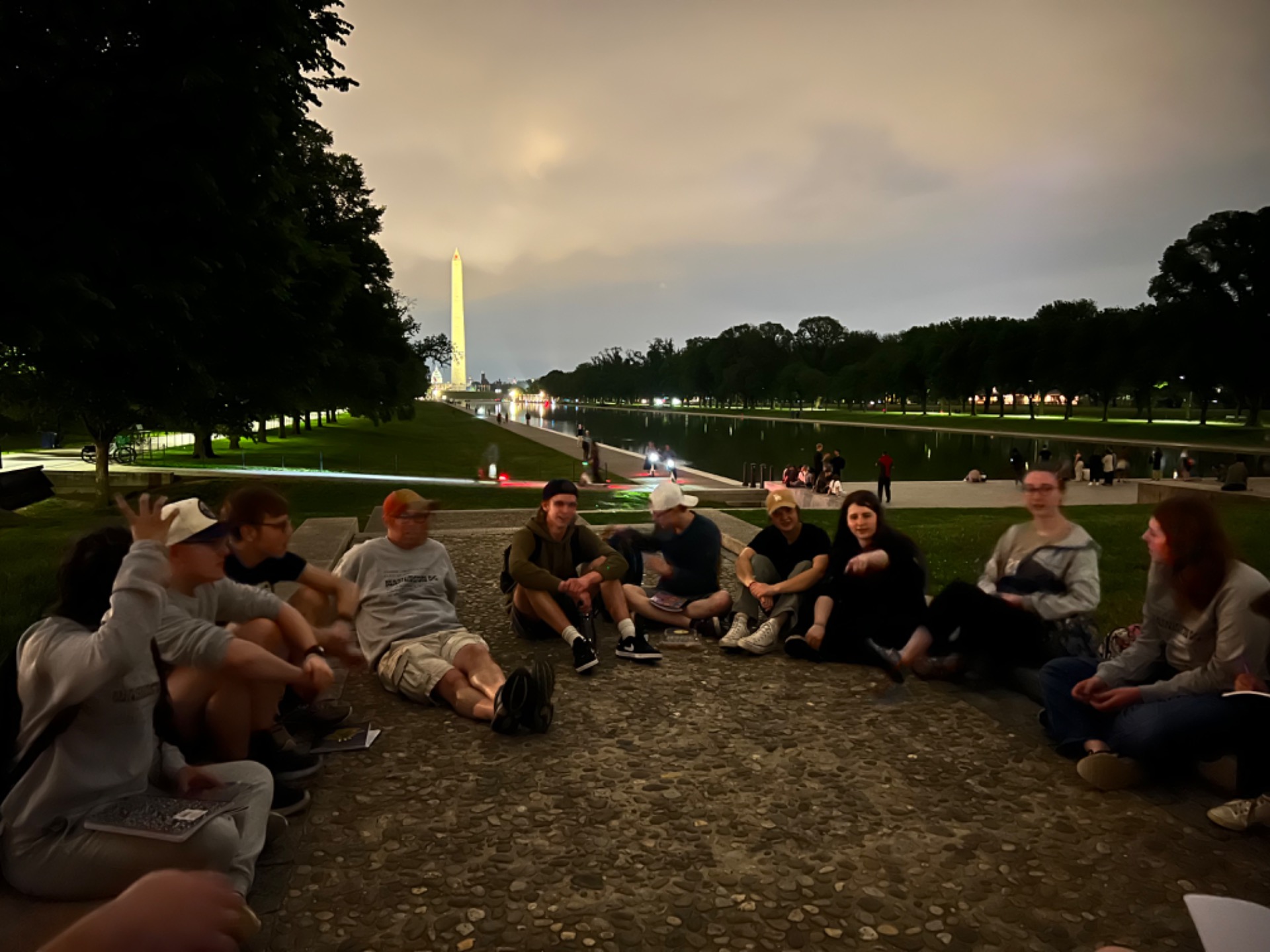 Worship and Debrief on the National Mall 