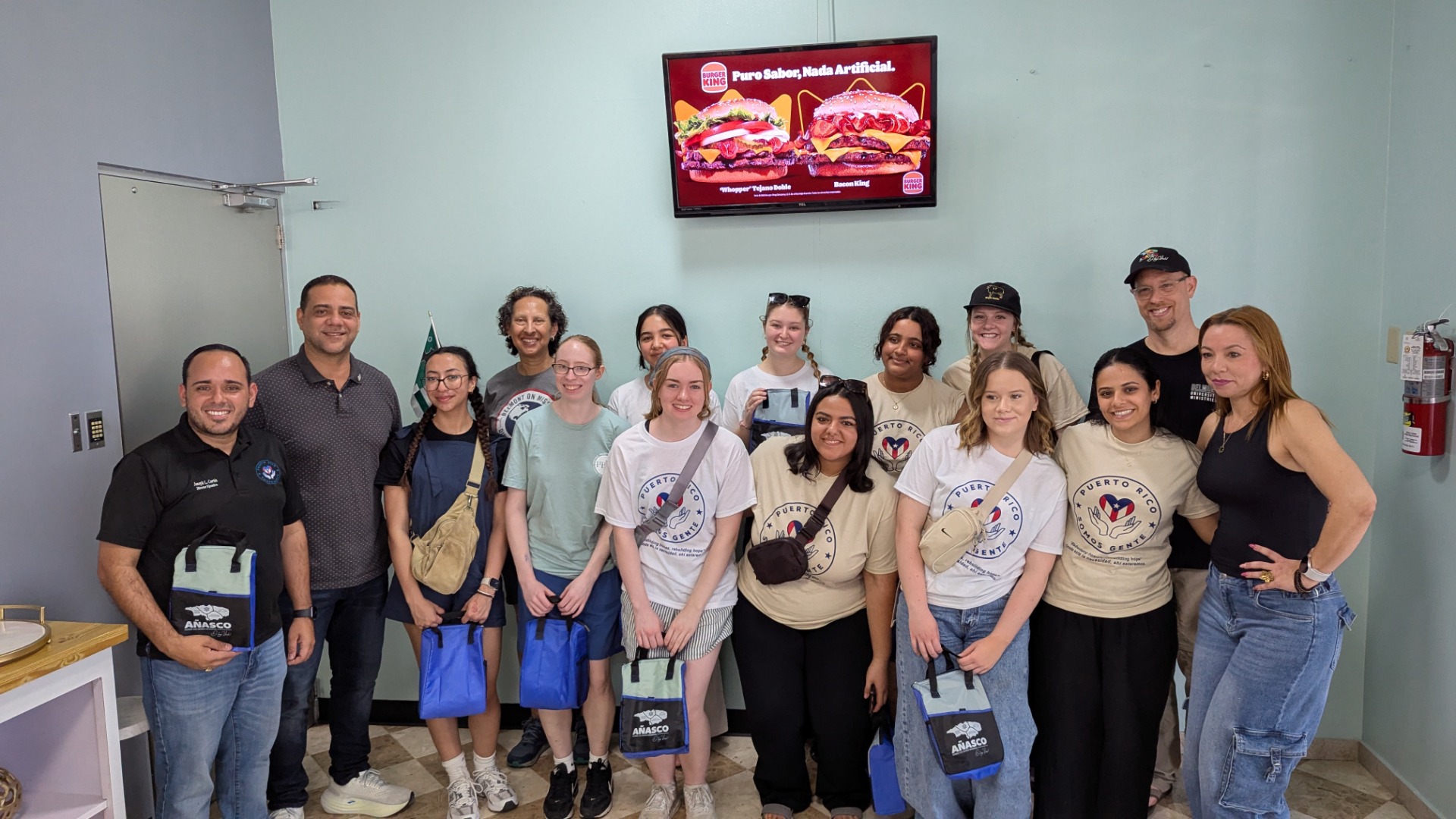 Meeting the Mayor of Añasco!