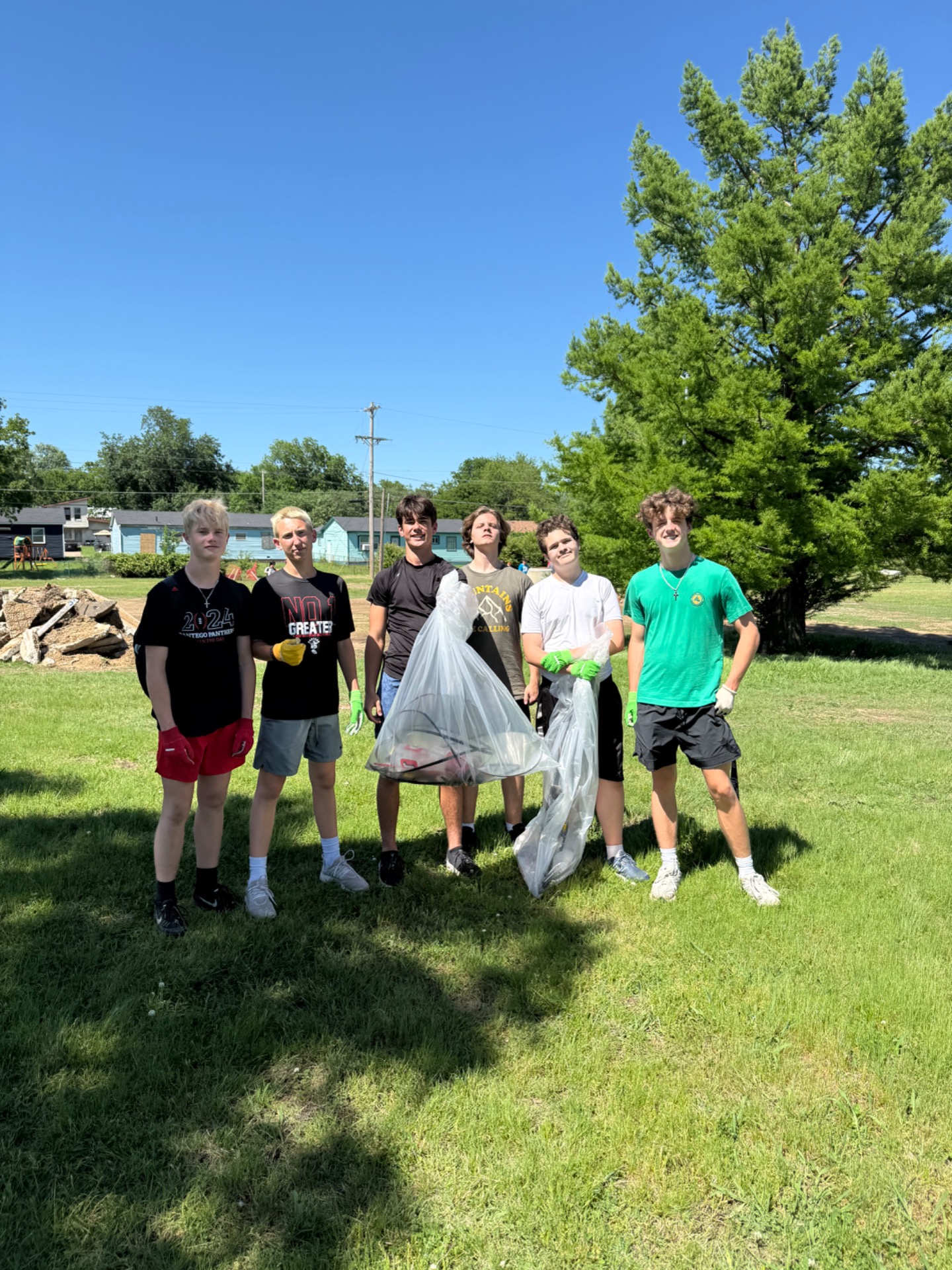 Trash Pick up!