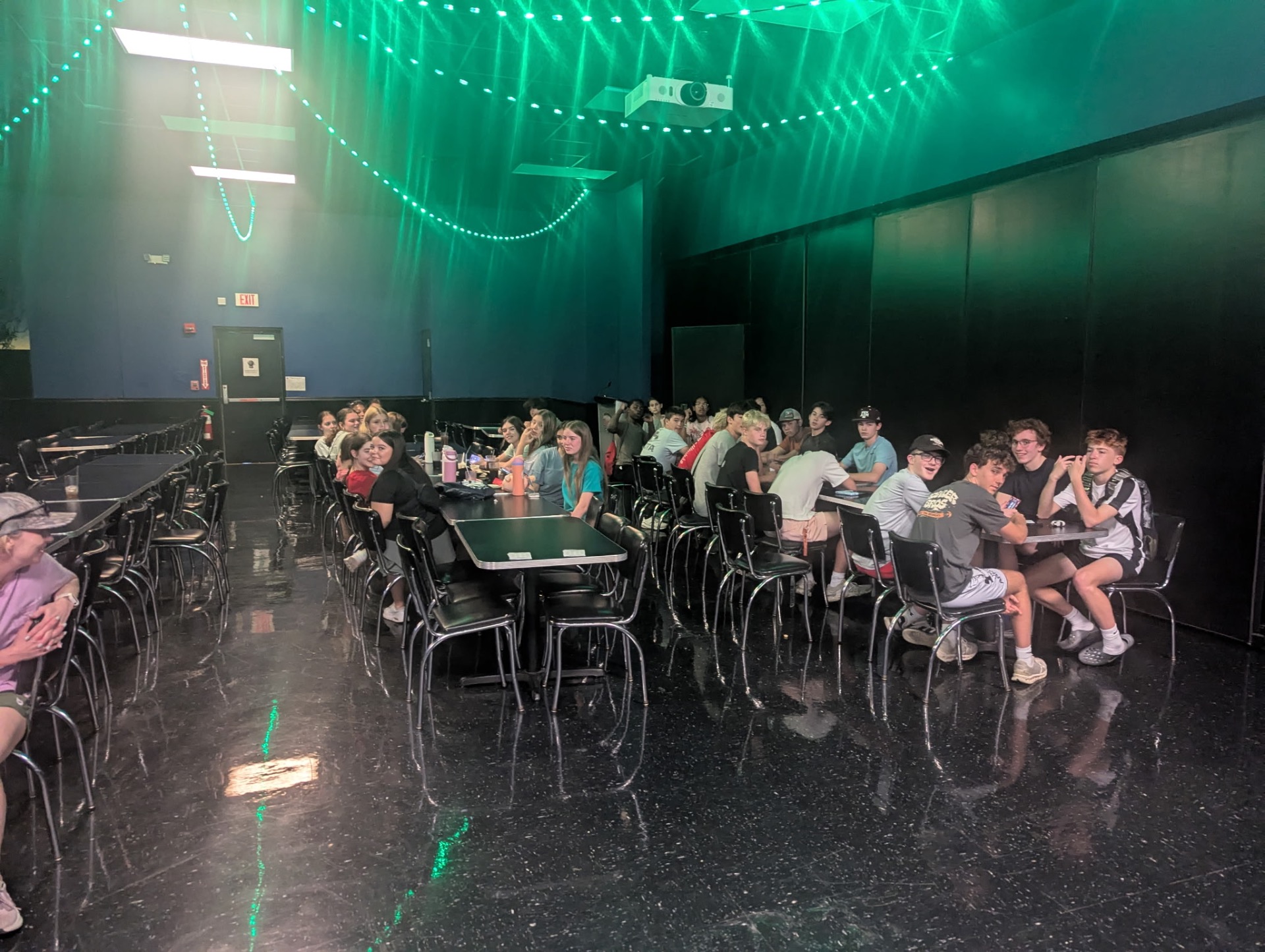 Gathering for Lunch