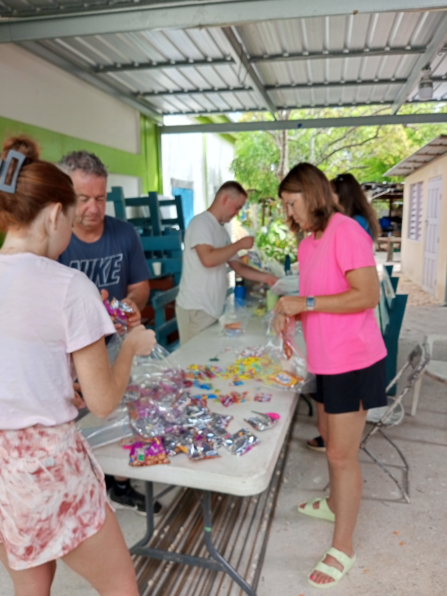 Packing Treat Bags
