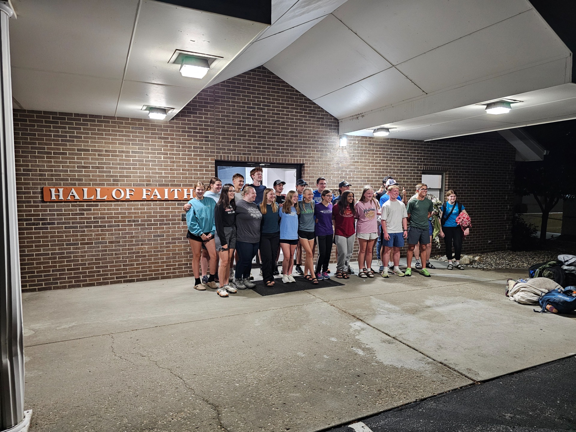 After an adventurous journey the team has arrived!