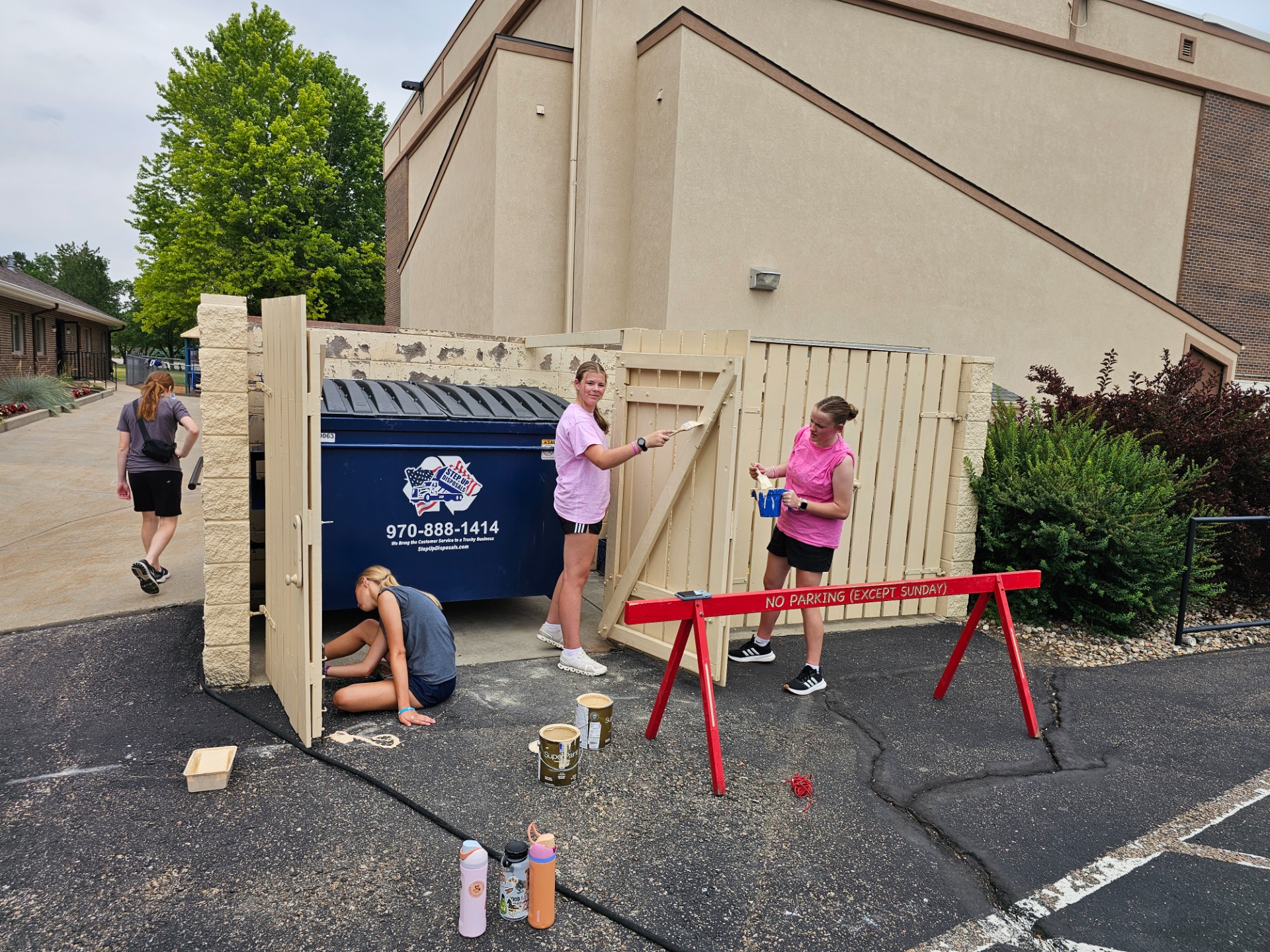 And...even more paint!