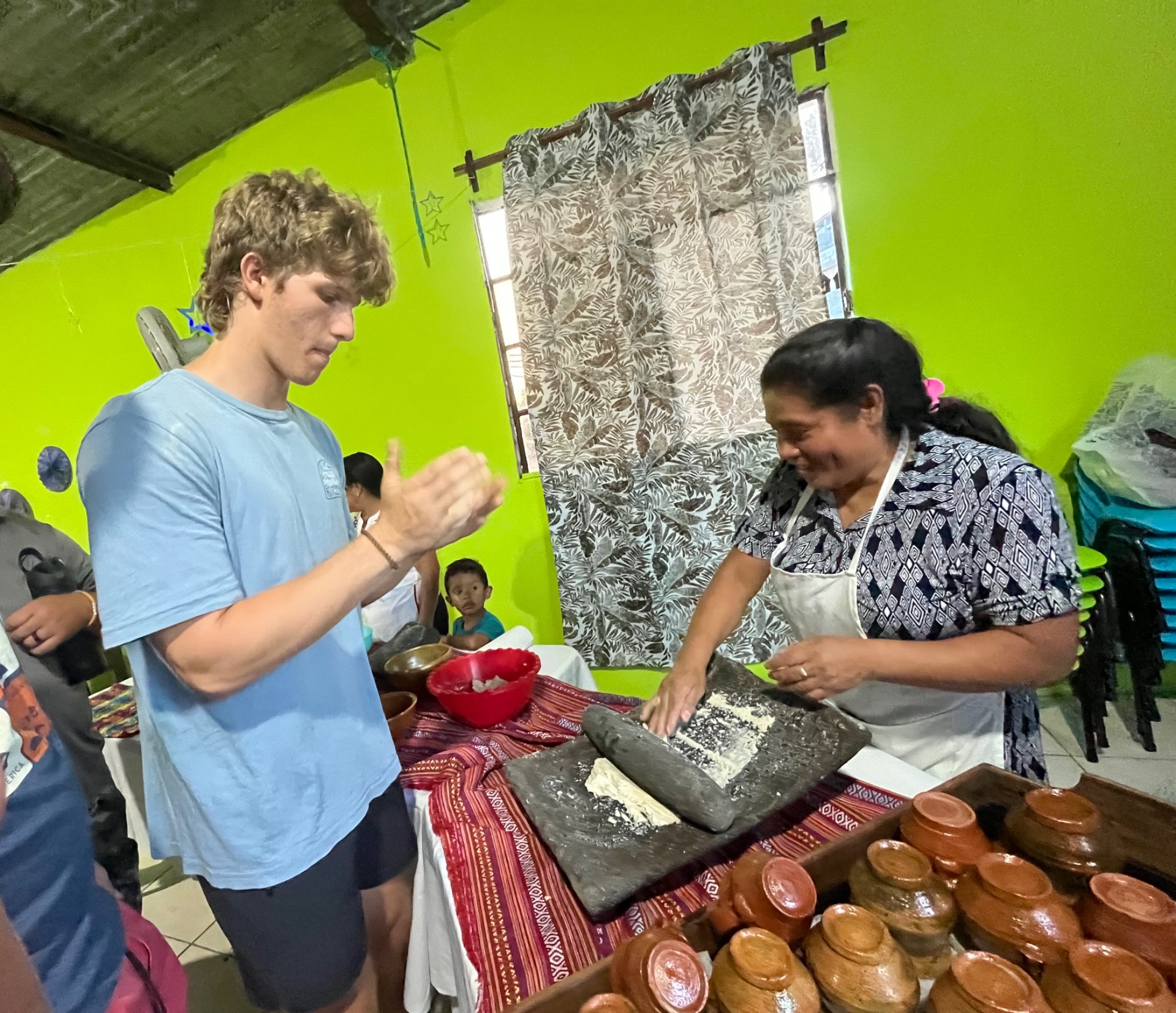 Hands-on hospitality