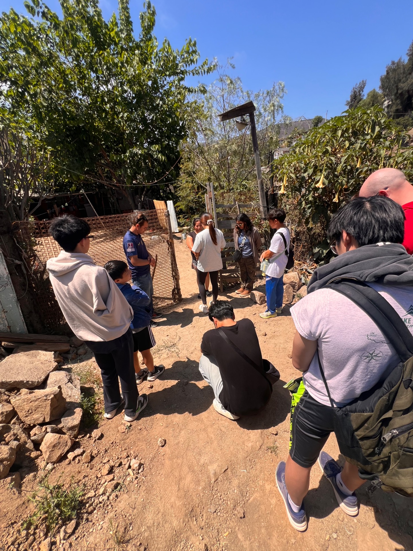 Prayer walk and Evangelism 
