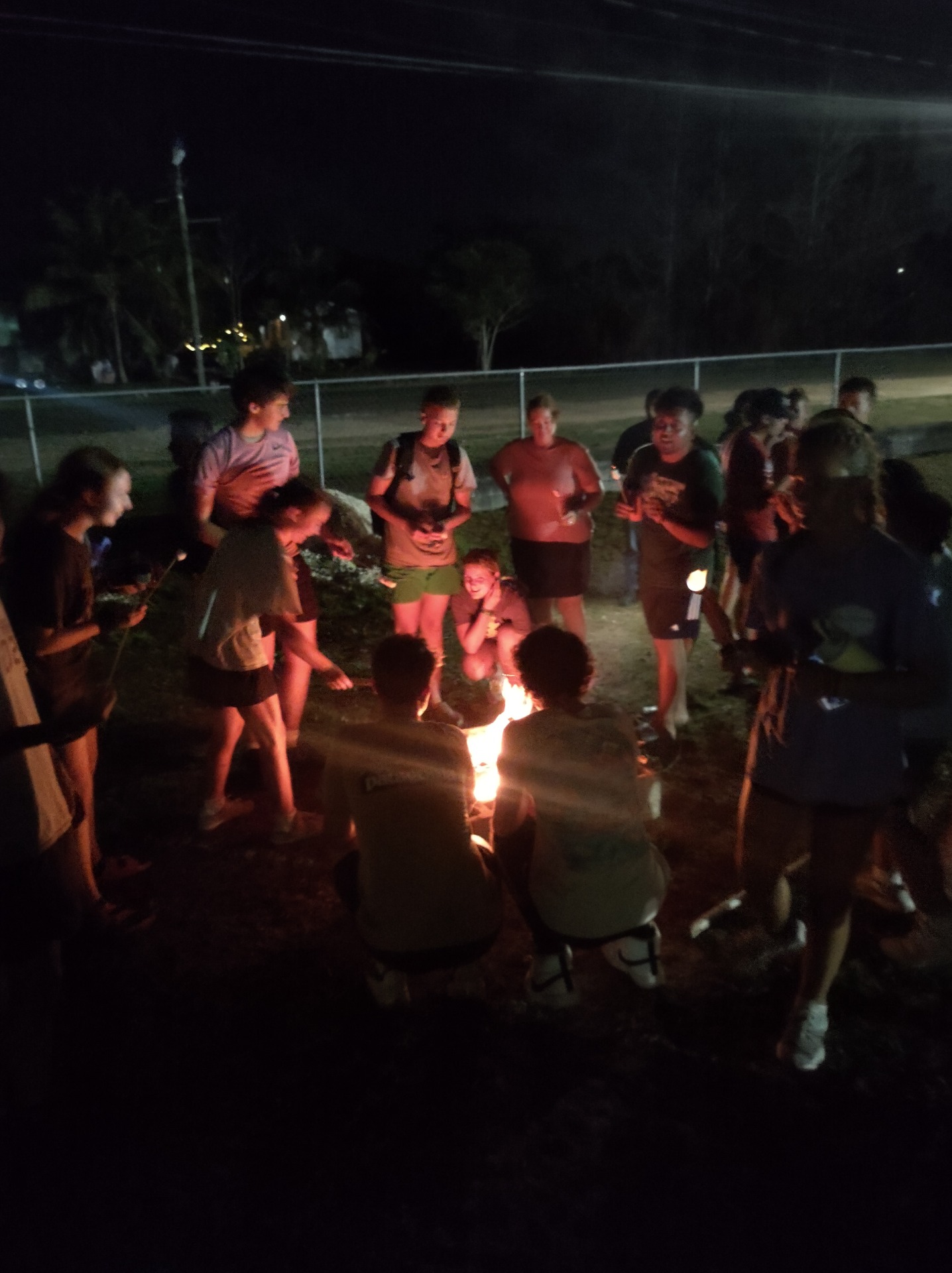 Roast Marshmallows/Camp Fire