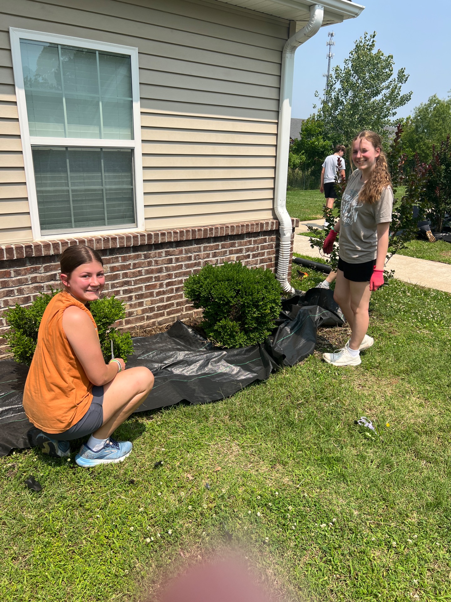 Getting our hands dirty