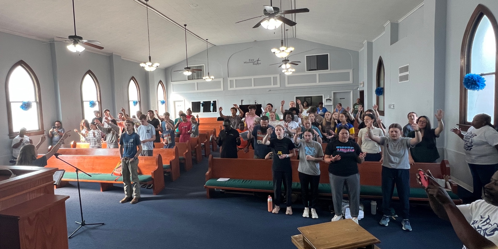 Night of worship with First Missionary Baptist Church of Cairo,IL