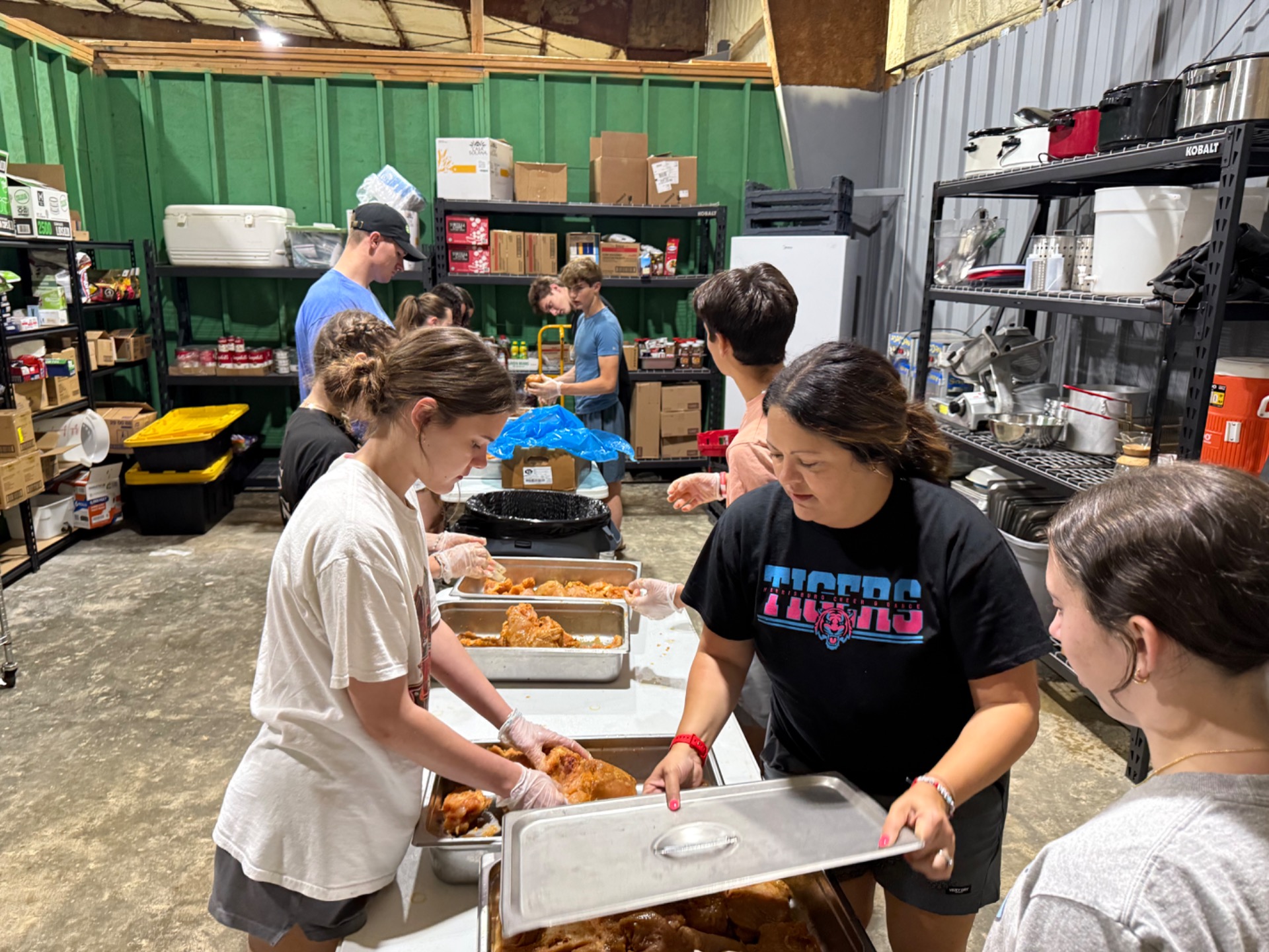 Feeding hearts and bellies 