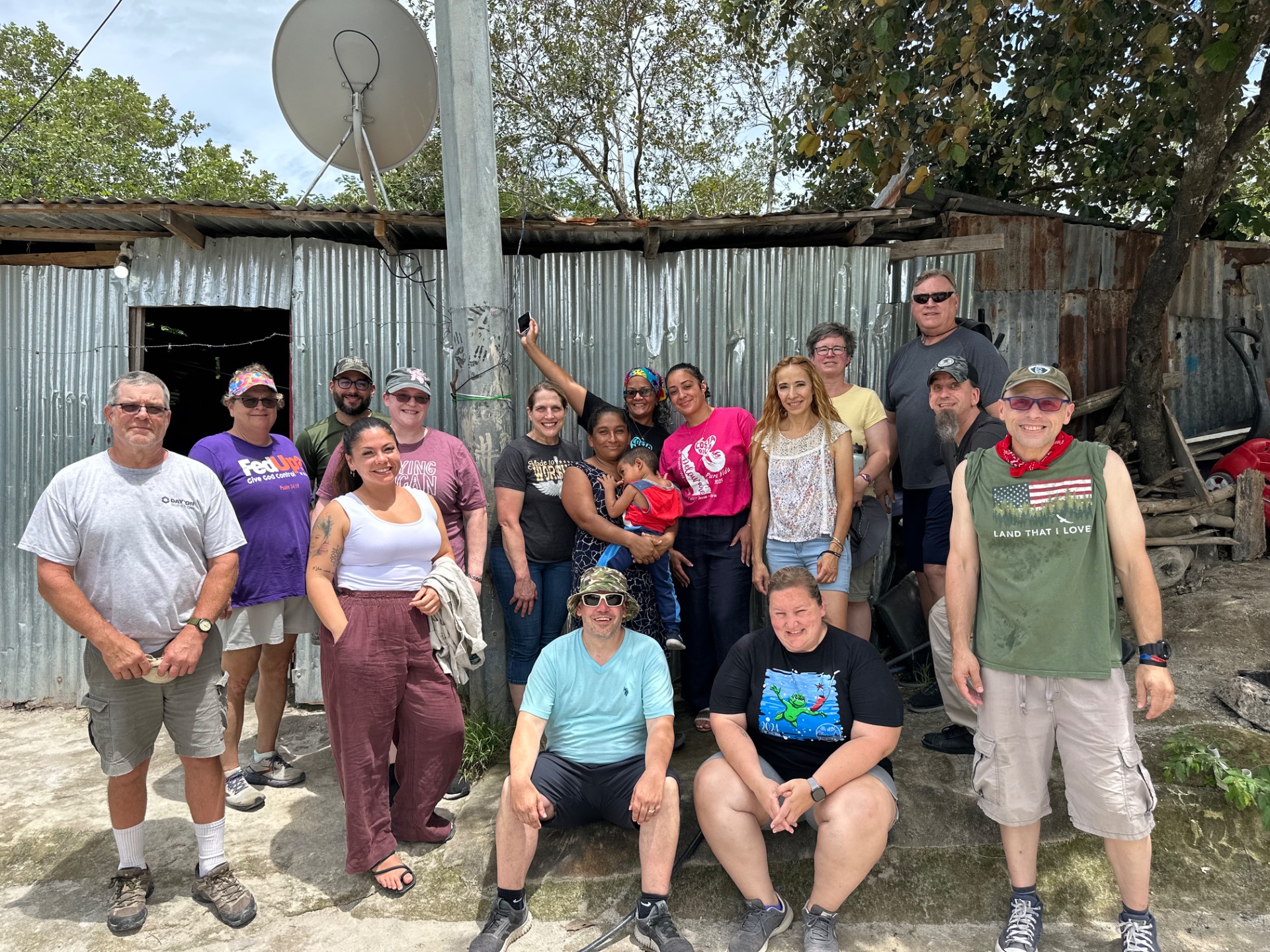 Food distribution Day #3 (Last day of ministry)