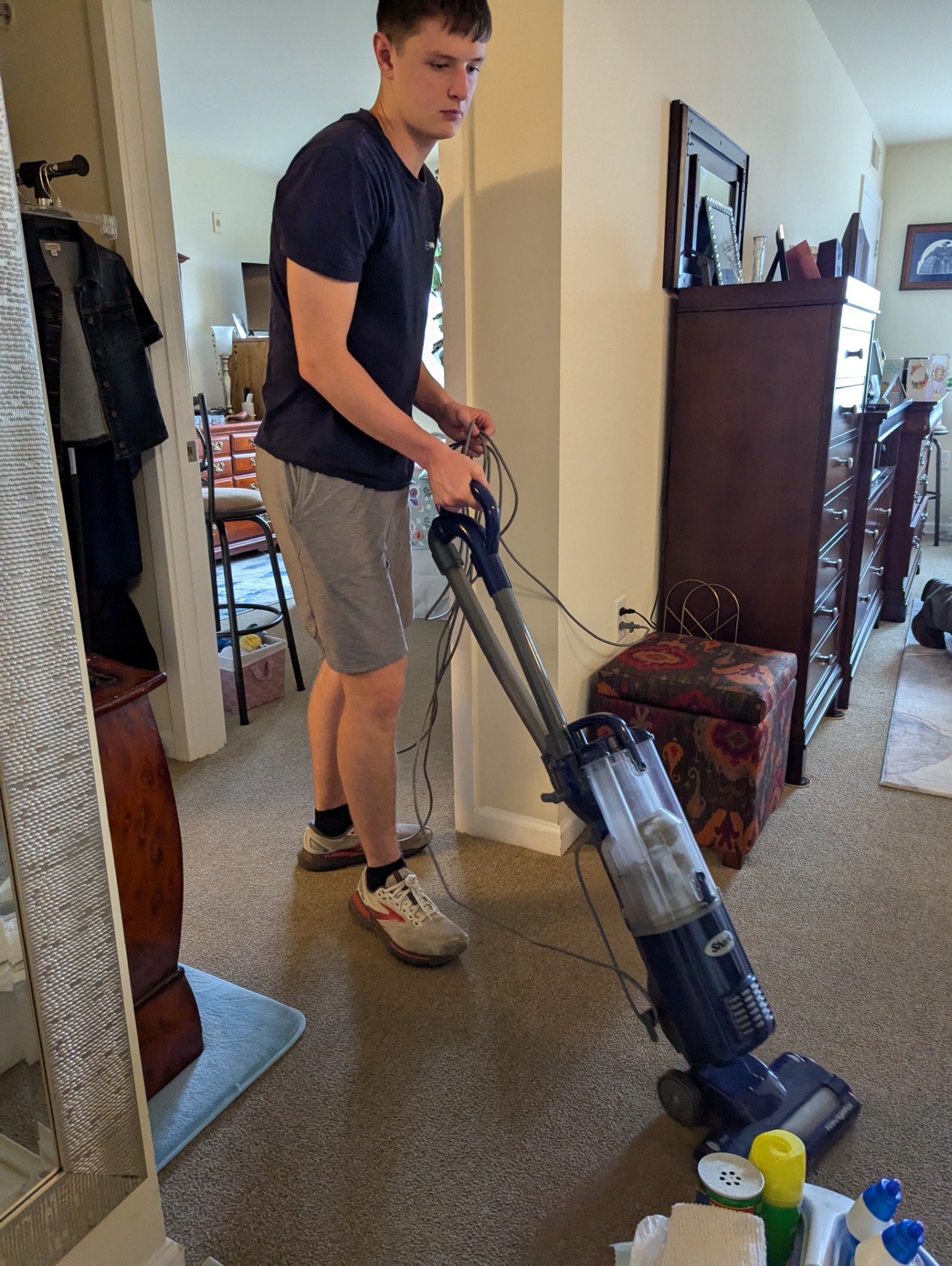 Cleaning and Vacuuming