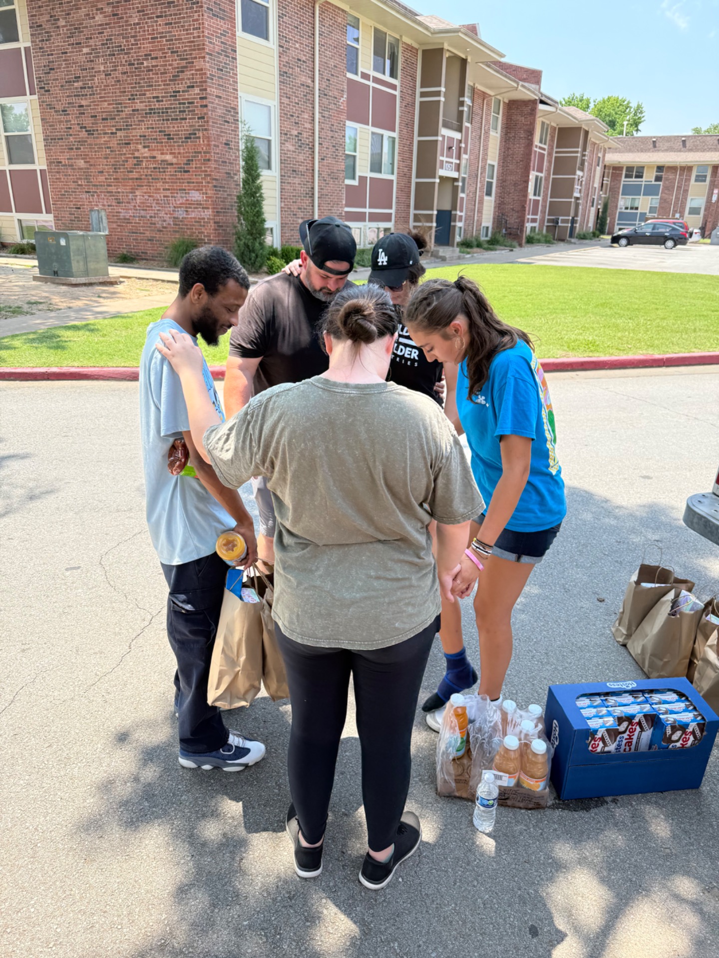Praying Over the Tulsa Community
