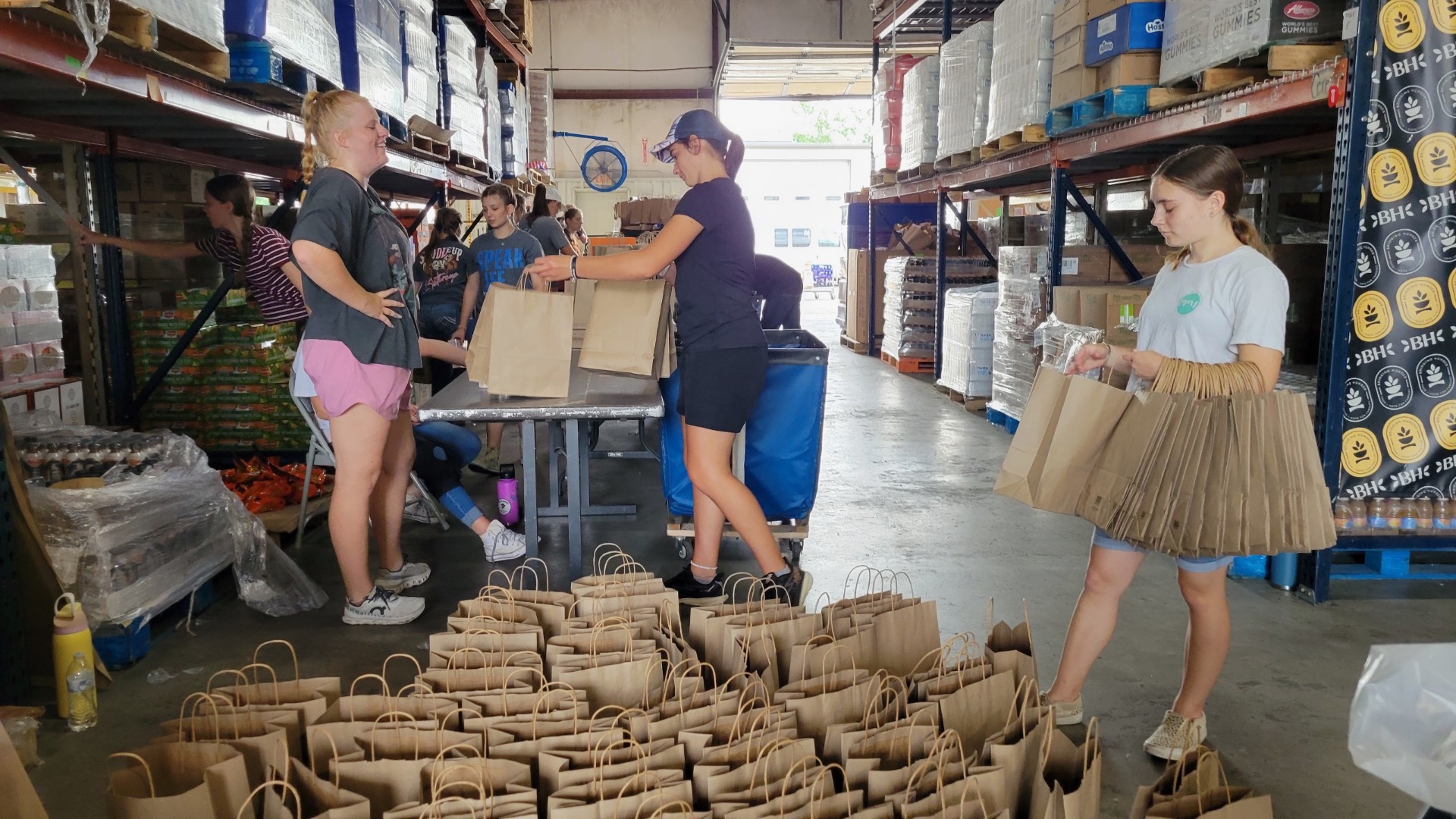 Filling Bags and Feeding Souls 