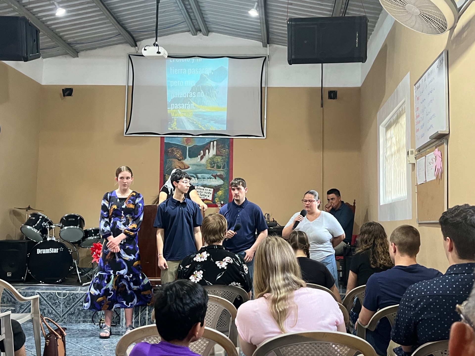 Sharing our Testimonies!