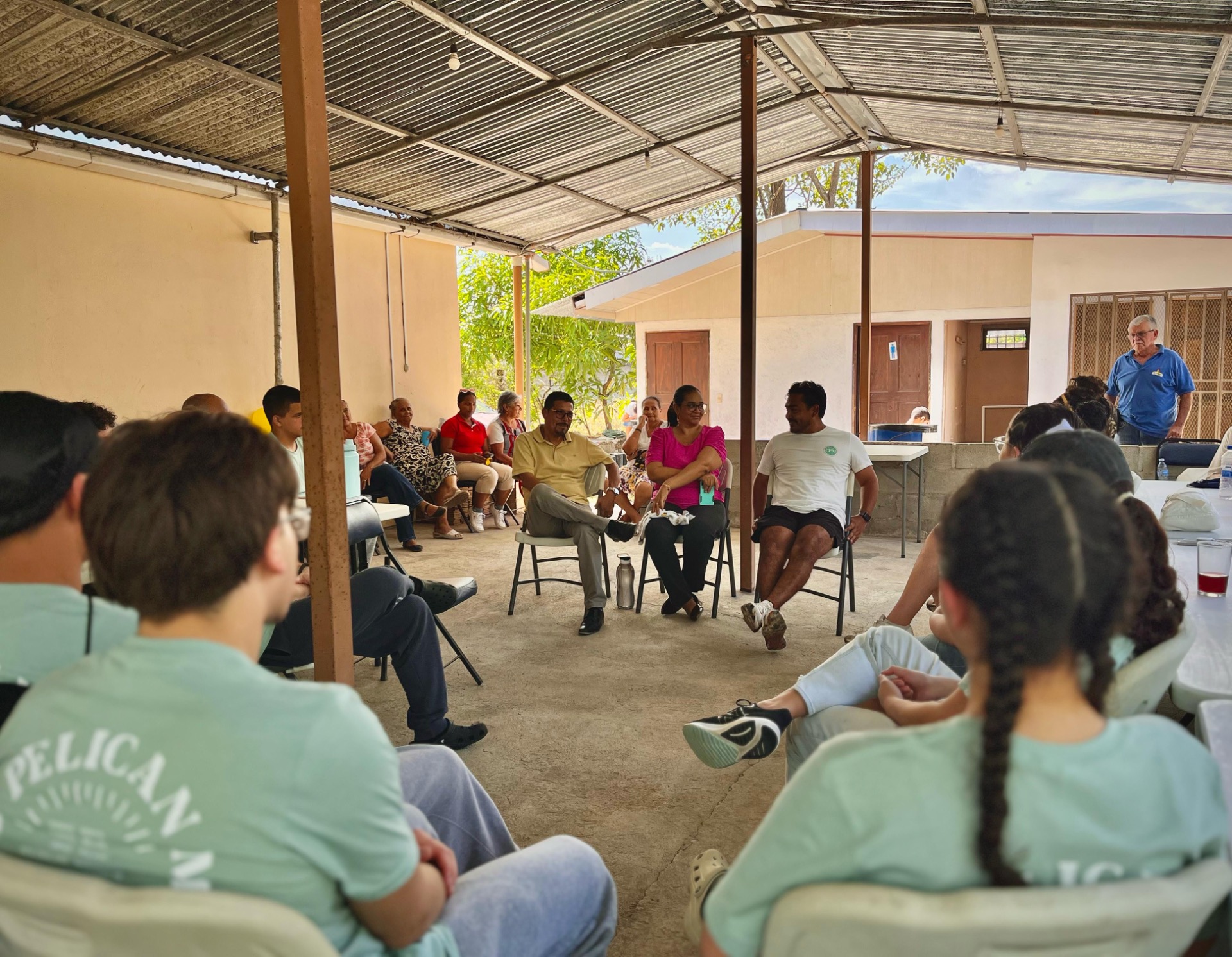 Meeting pastor and pastora