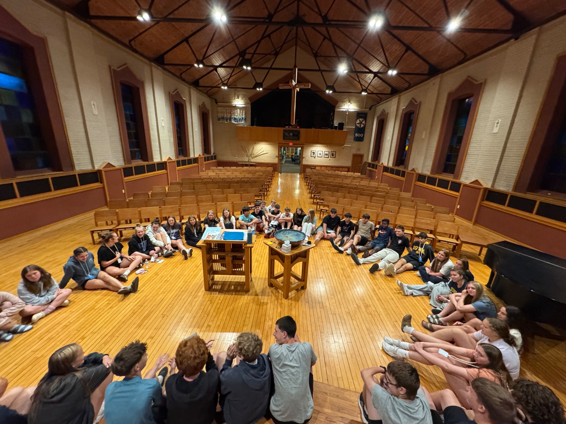 Orientation Meeting Underway 