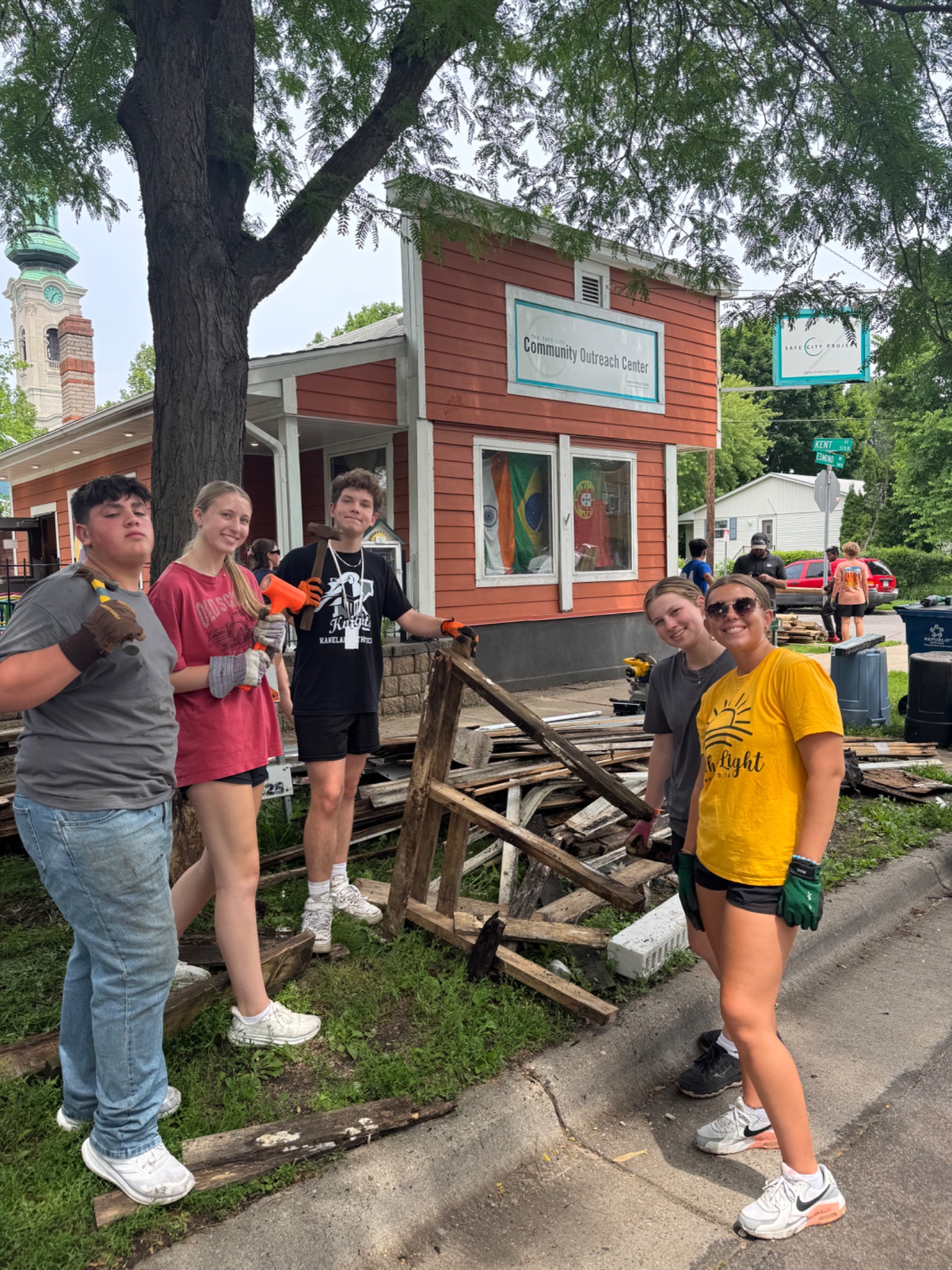 Breaking Down Lumber and Building Up Community!