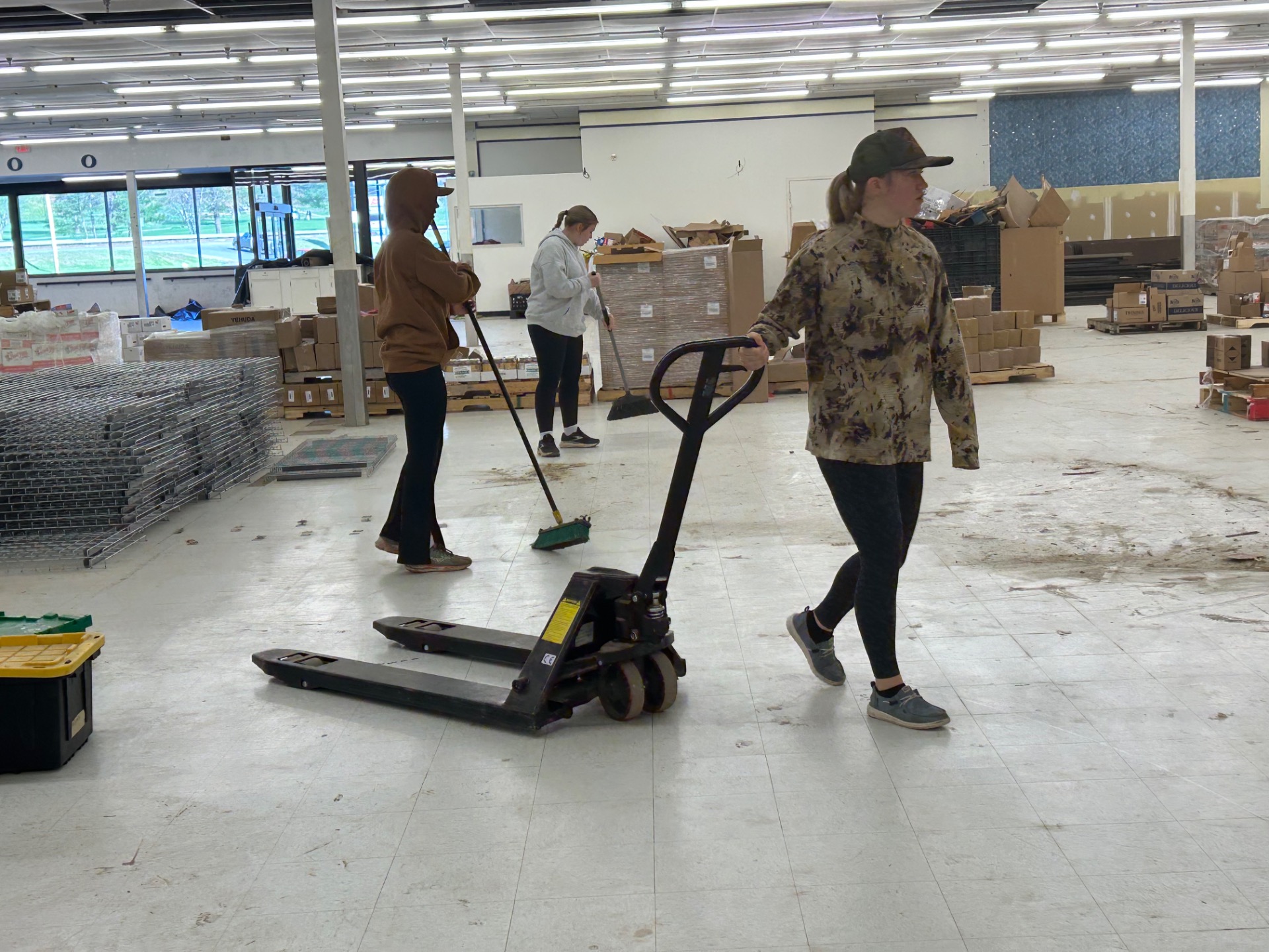 Sweepin away!