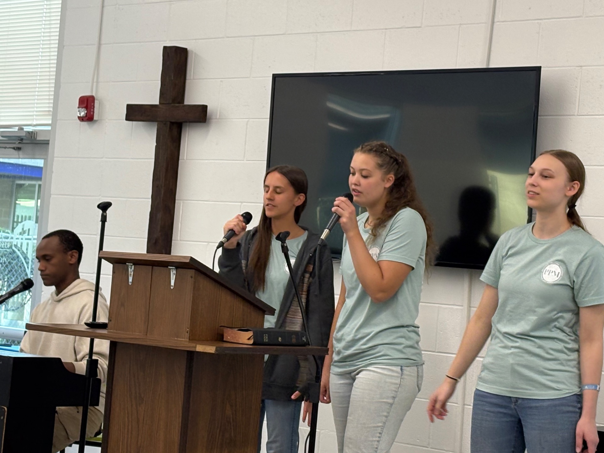 Worshipping at Calvary